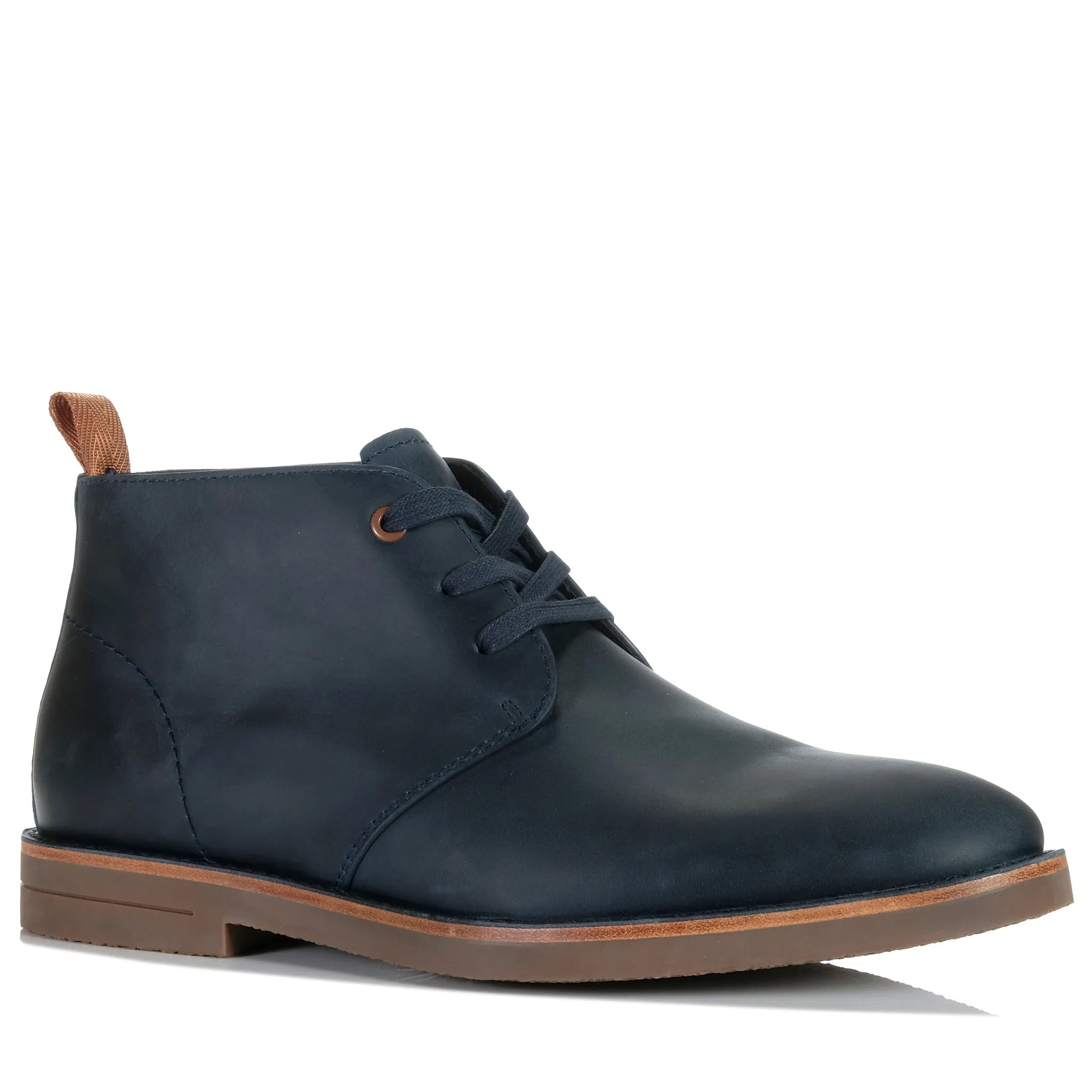 Hush Puppies Gibson Navy All Day Comfort