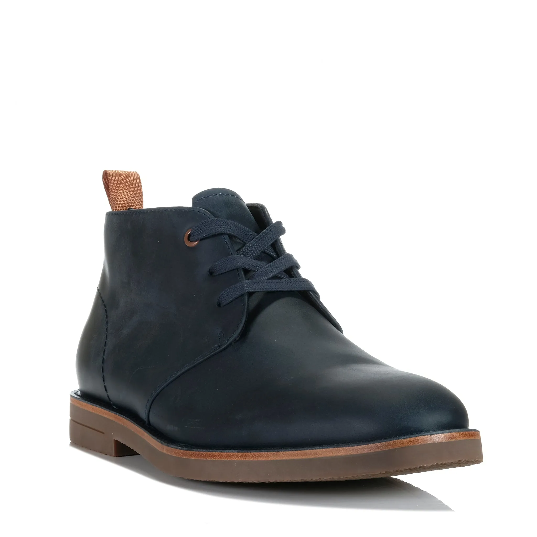 Hush Puppies Gibson Navy Padded collar