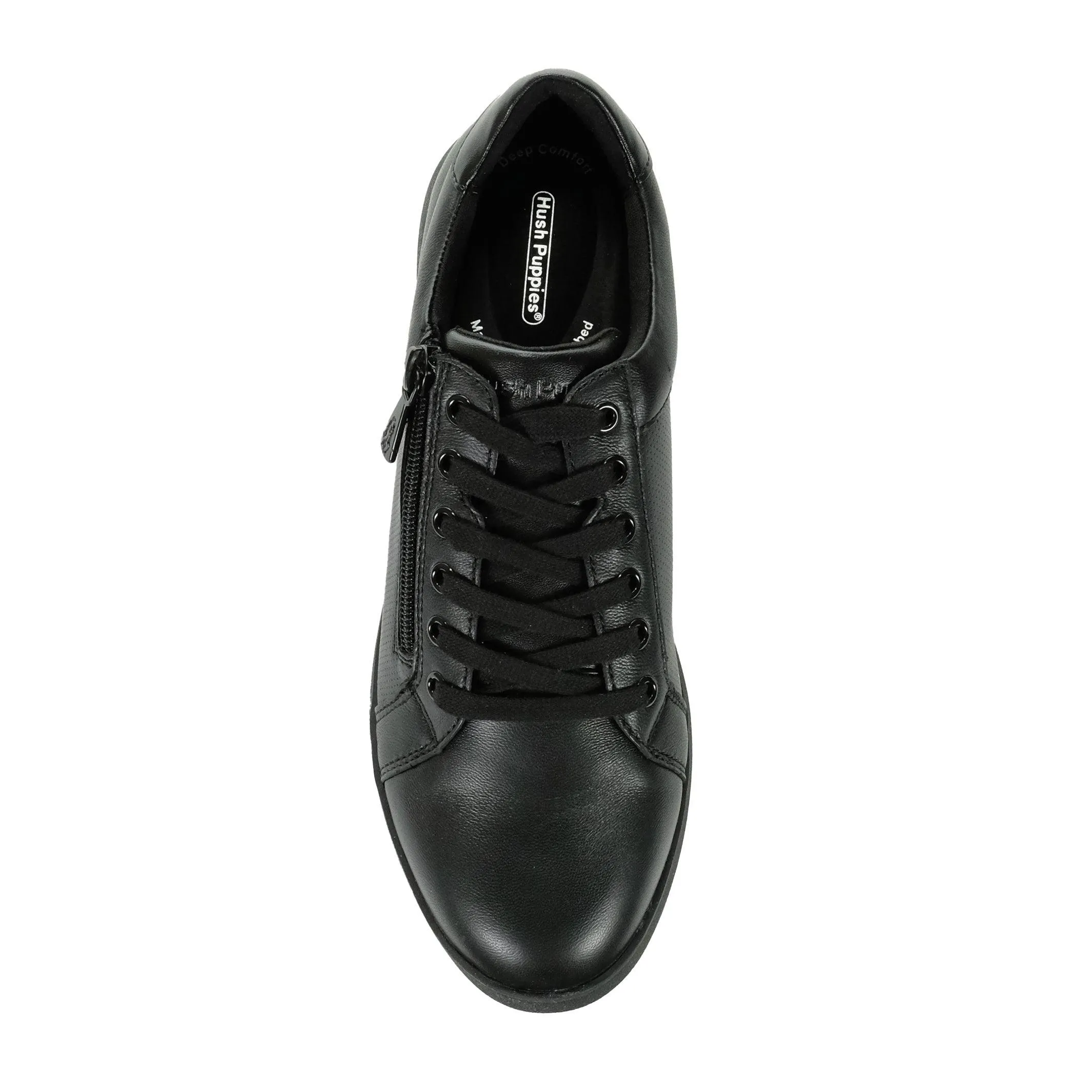 Hush Puppies Mimosa Black/Black Lightweight Street Form