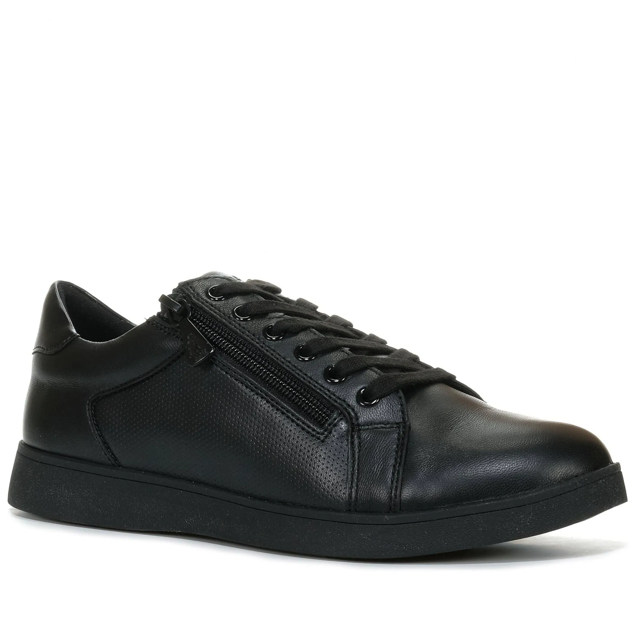 Hush Puppies Mimosa Black/Black Lightweight Street Form