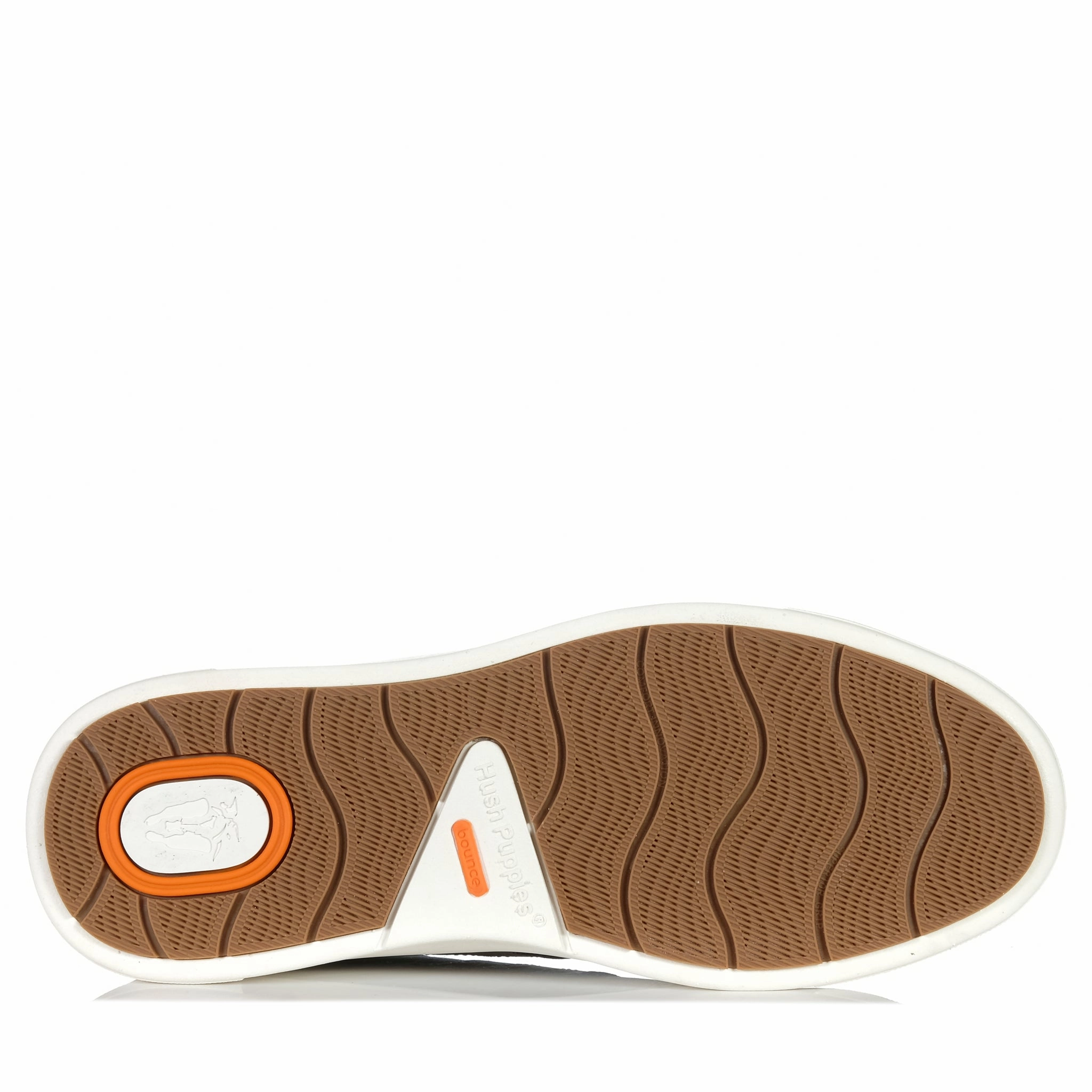 Hush Puppies Gravity Truffle Nubuck Flexible Impact Base