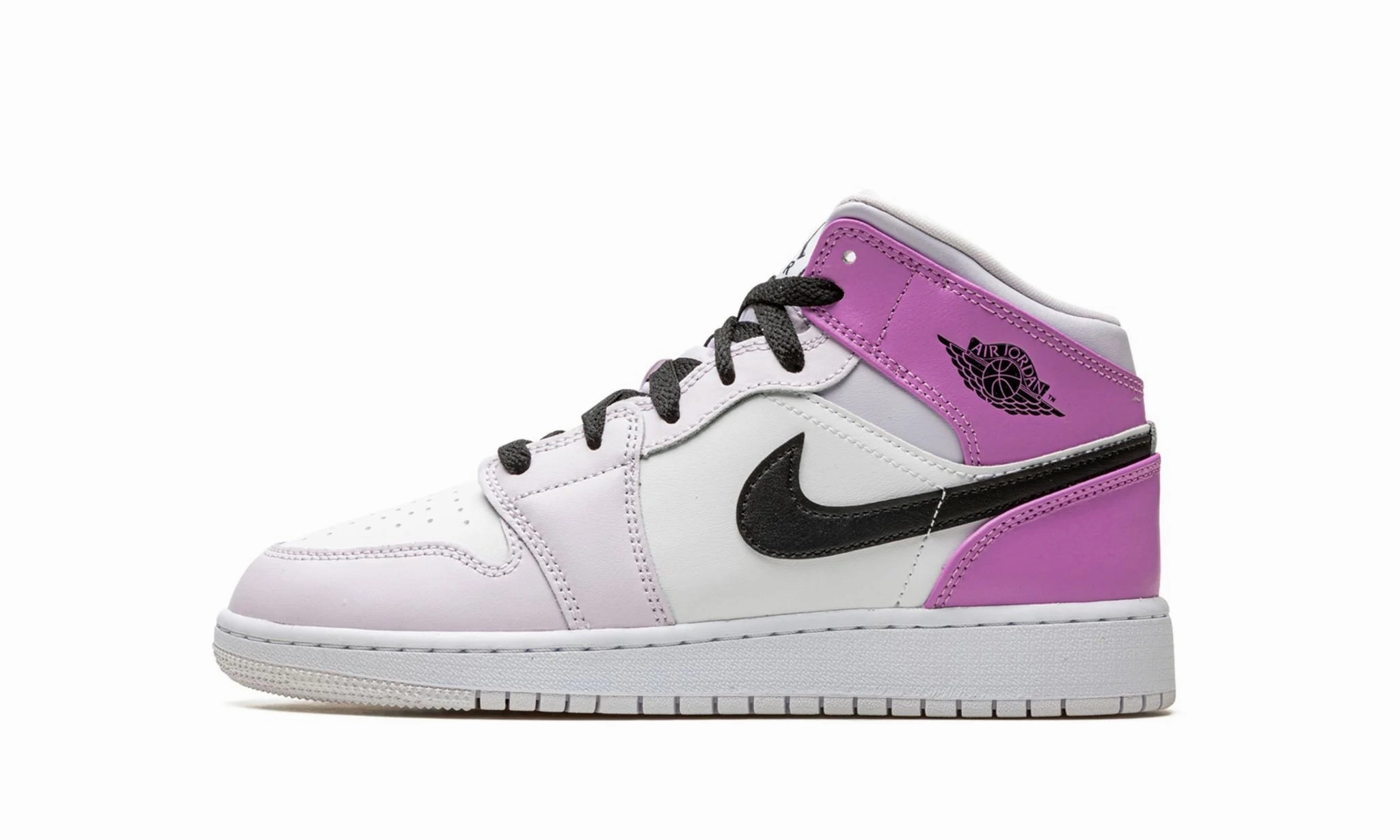 Street Choice Slim performance Air Jordan 1 Mid GS 'Barely Grape'