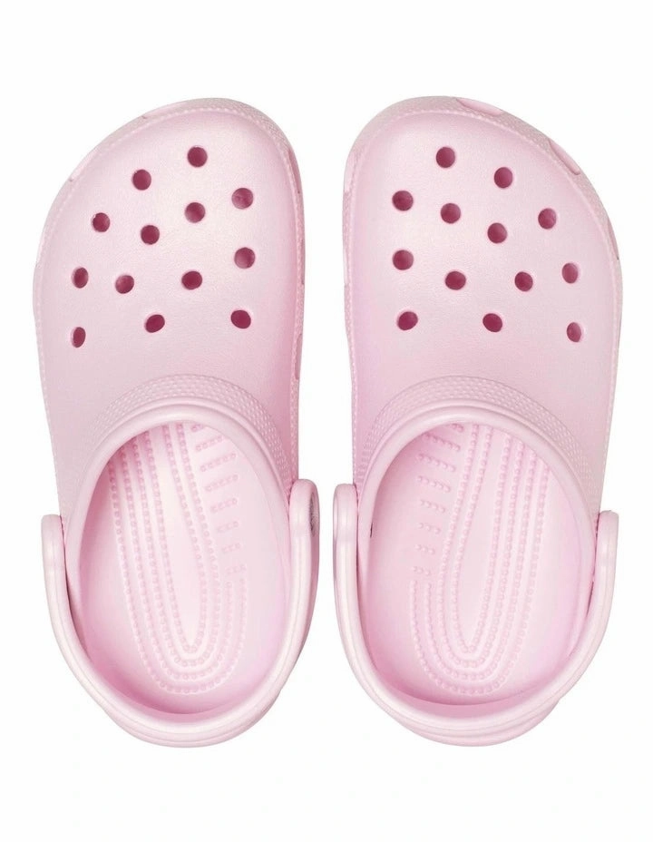 Iconic Stiletto Sandals Crocs Kids' Classic Clog - Ballerina Pink