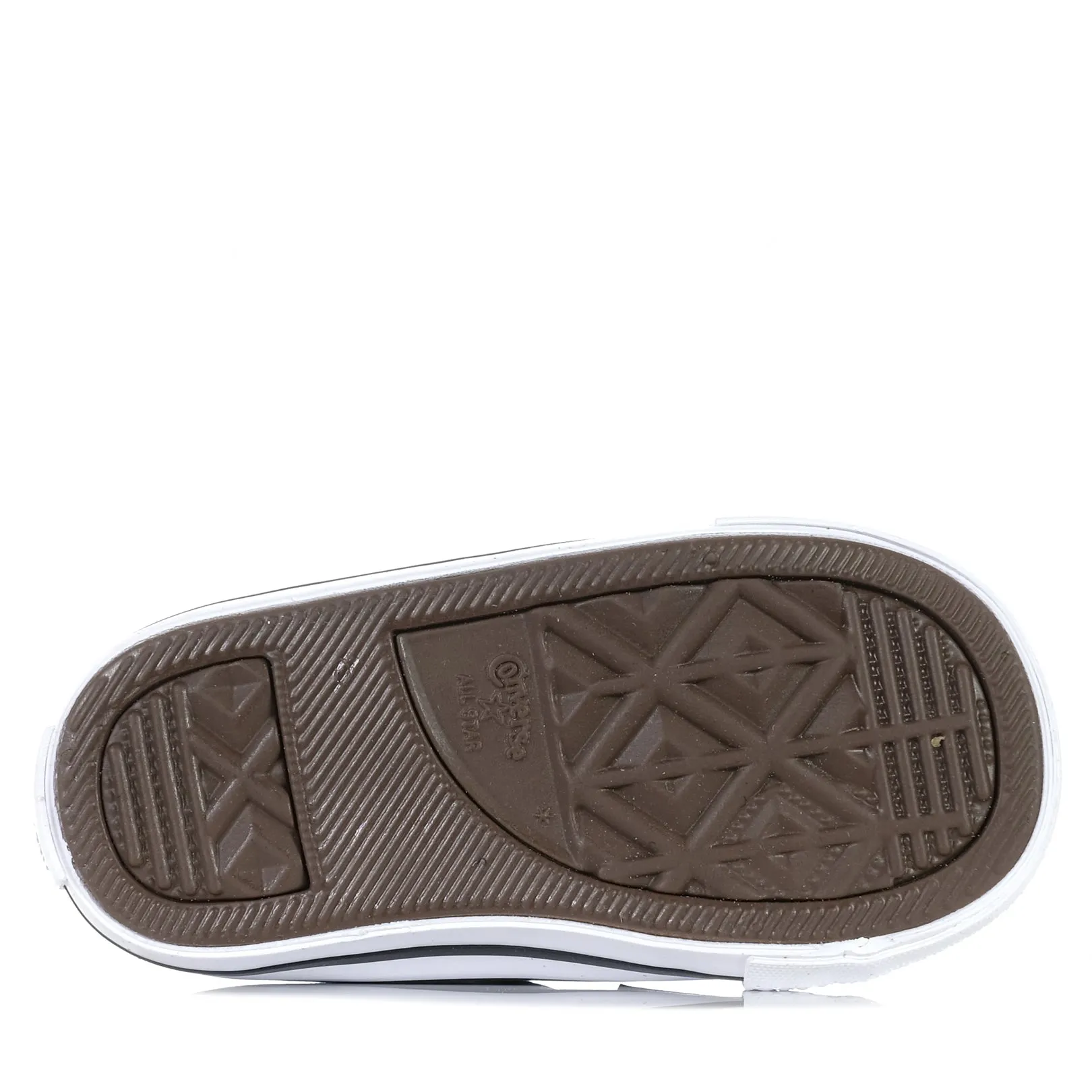 Impact-absorbing fit Converse Chuck Taylor Infant Electric Bolt Low Black