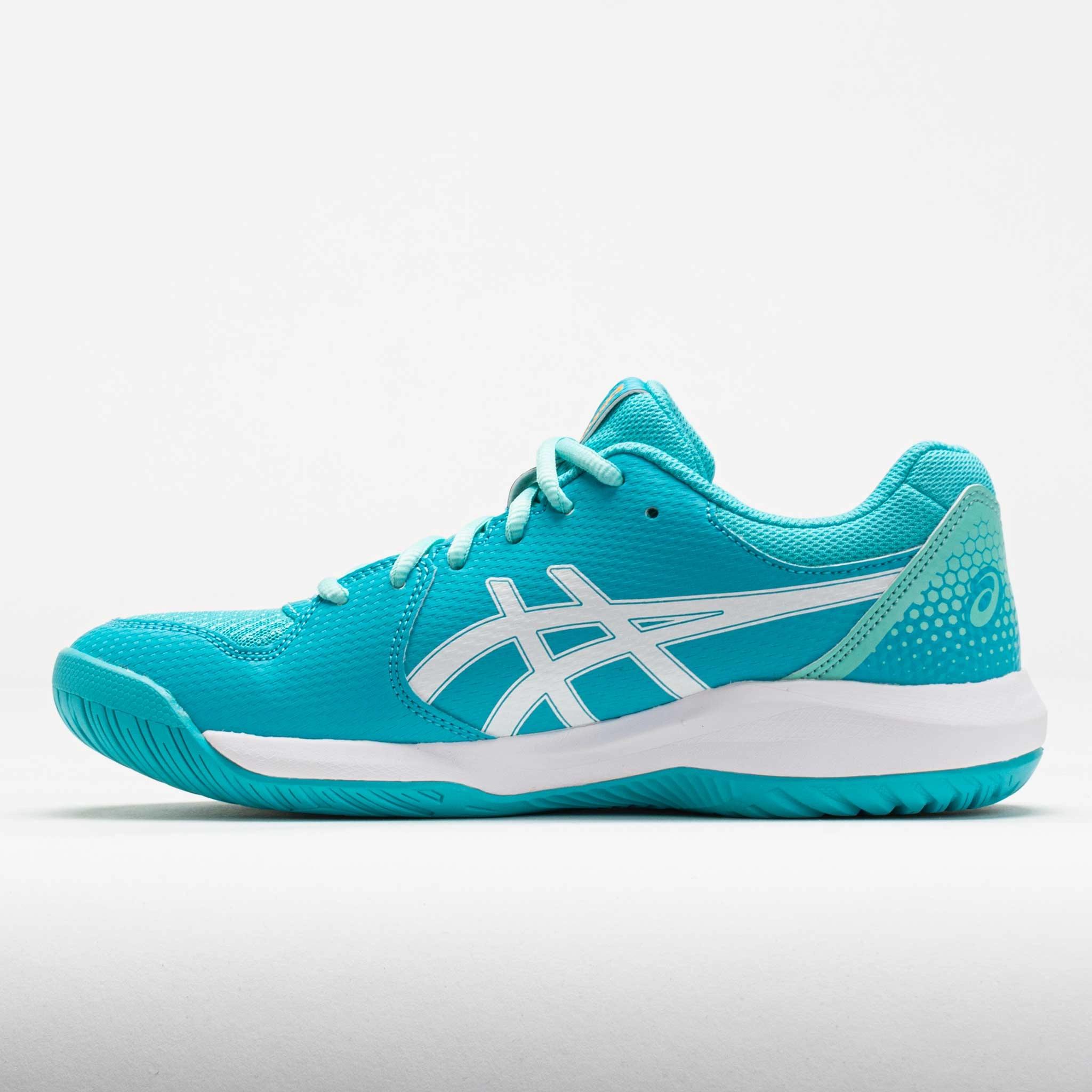 Innovative ASICS GEL-Dedicate 8 Women's Energy Aqua/White