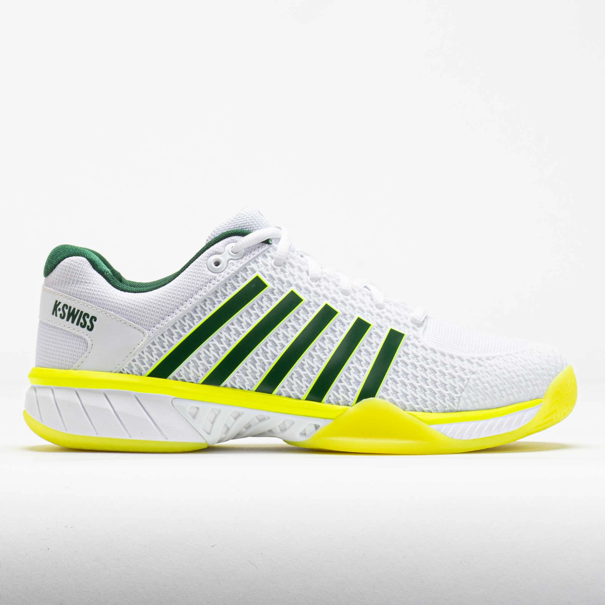 K-Swiss Express Light Pickleball Men's White/Neon Lime/Eden Ultra-soft piece