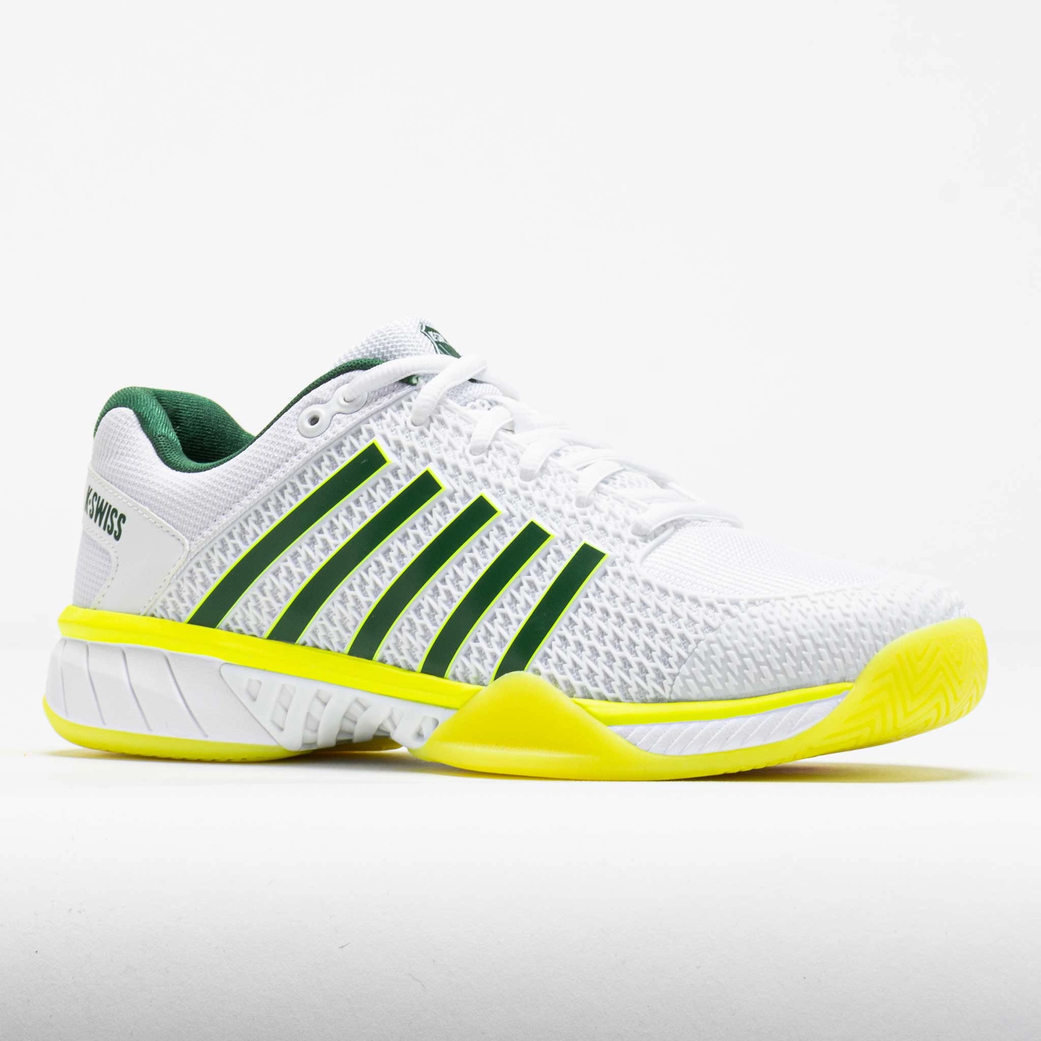 K-Swiss Express Light Pickleball Men's White/Neon Lime/Eden Ultra-soft piece