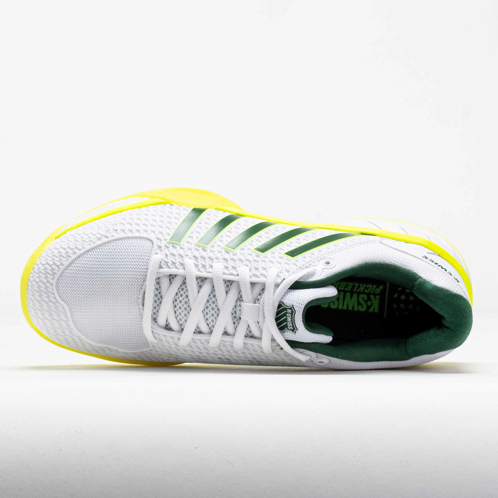K-Swiss Express Light Pickleball Men's White/Neon Lime/Eden Ultra-soft piece