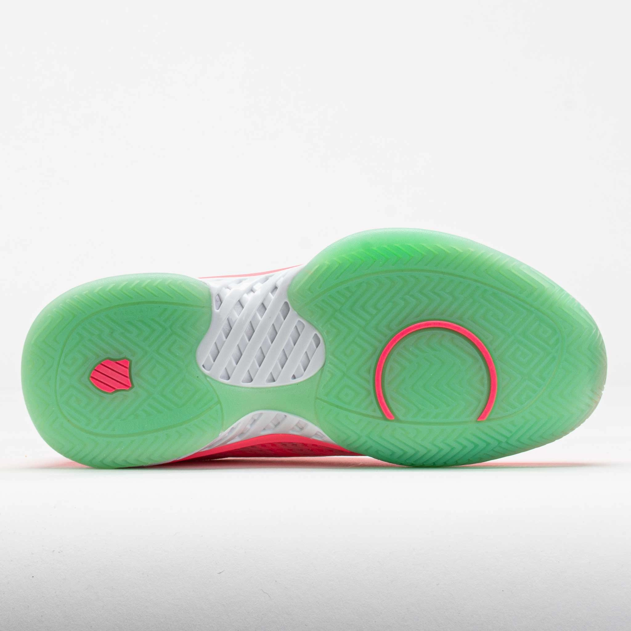 K-Swiss Express Light Pickleball Women's Pastel Pink/Neon Mint/White Quick Motion