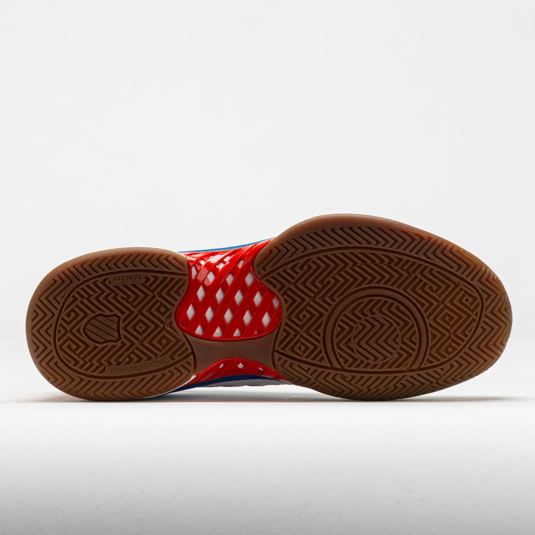 K-Swiss Hypercourt Express 2 Indoor Men's Bright White/High Risk Red Active Foam