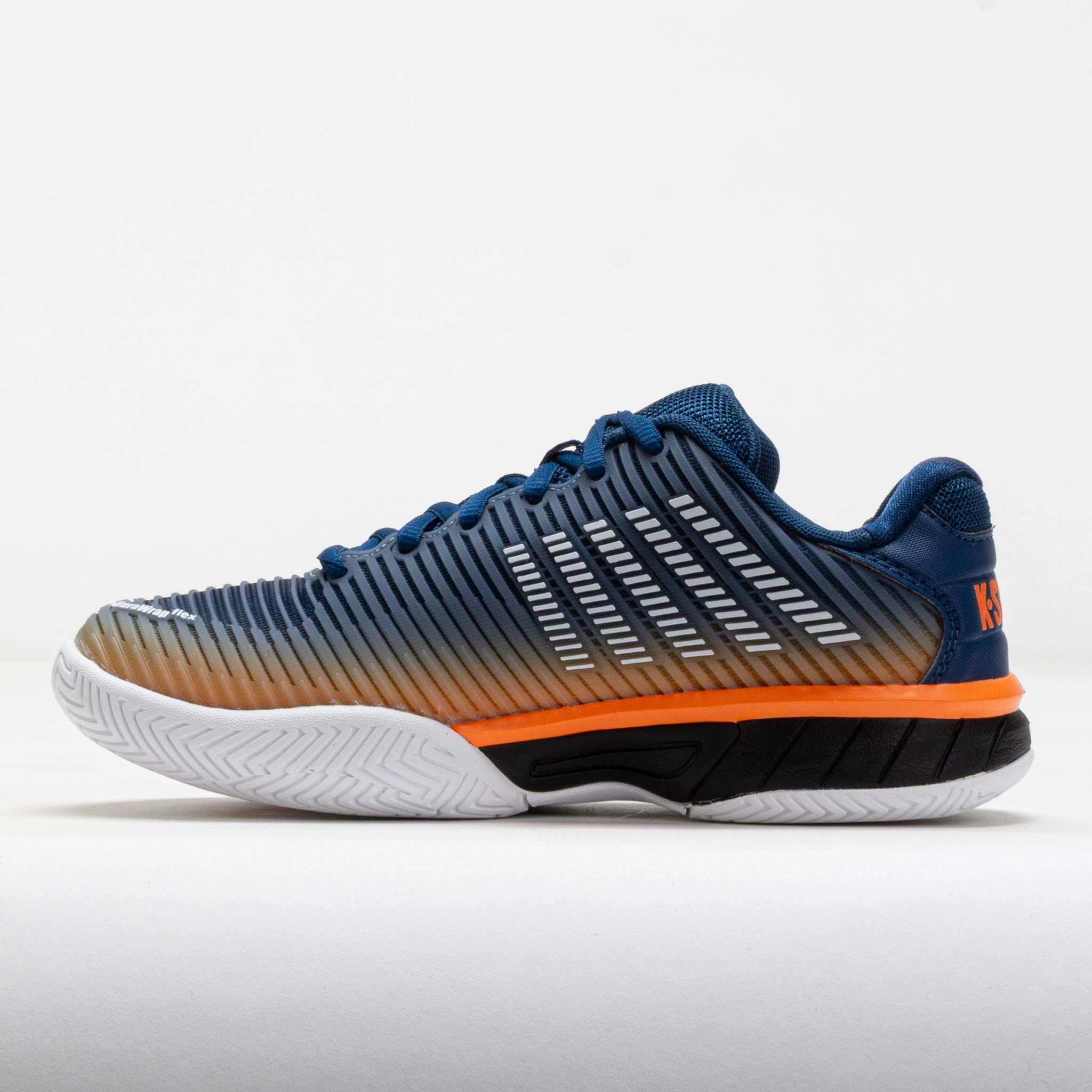 K-Swiss Hypercourt Express 2 Junior Blue Opal/Black/White Trail Gaiters