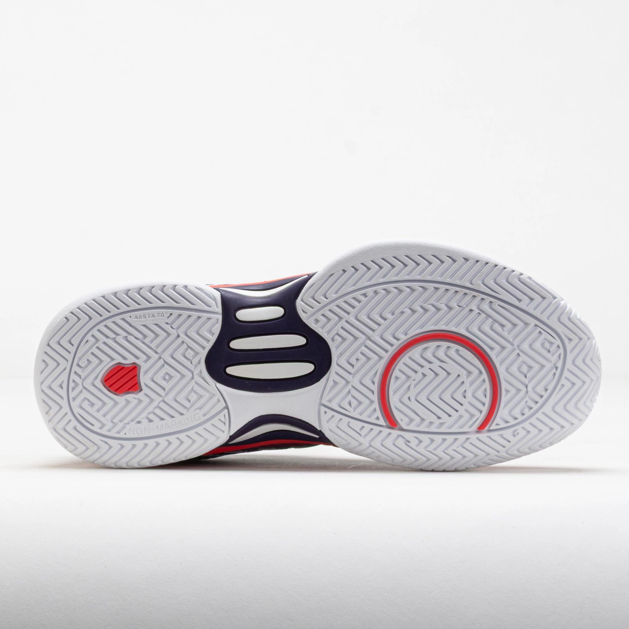 K-Swiss Hypercourt Express 2 Junior Purple Plumeria/White/Hot Coral Foot Traction Max