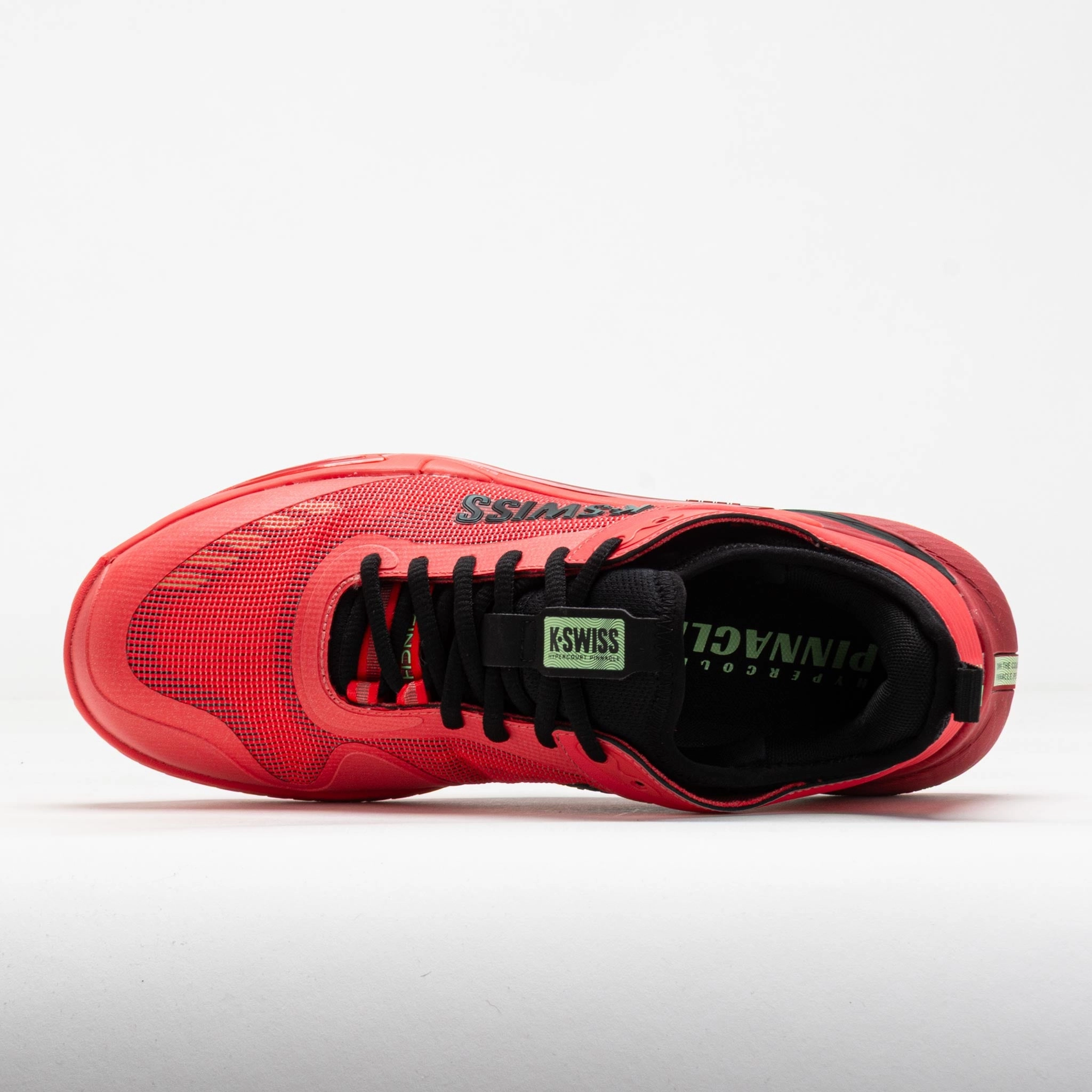 K-Swiss Hypercourt Pinnacle Men's Neon Lava/Black/Chili Pepper All-Terrain Sole