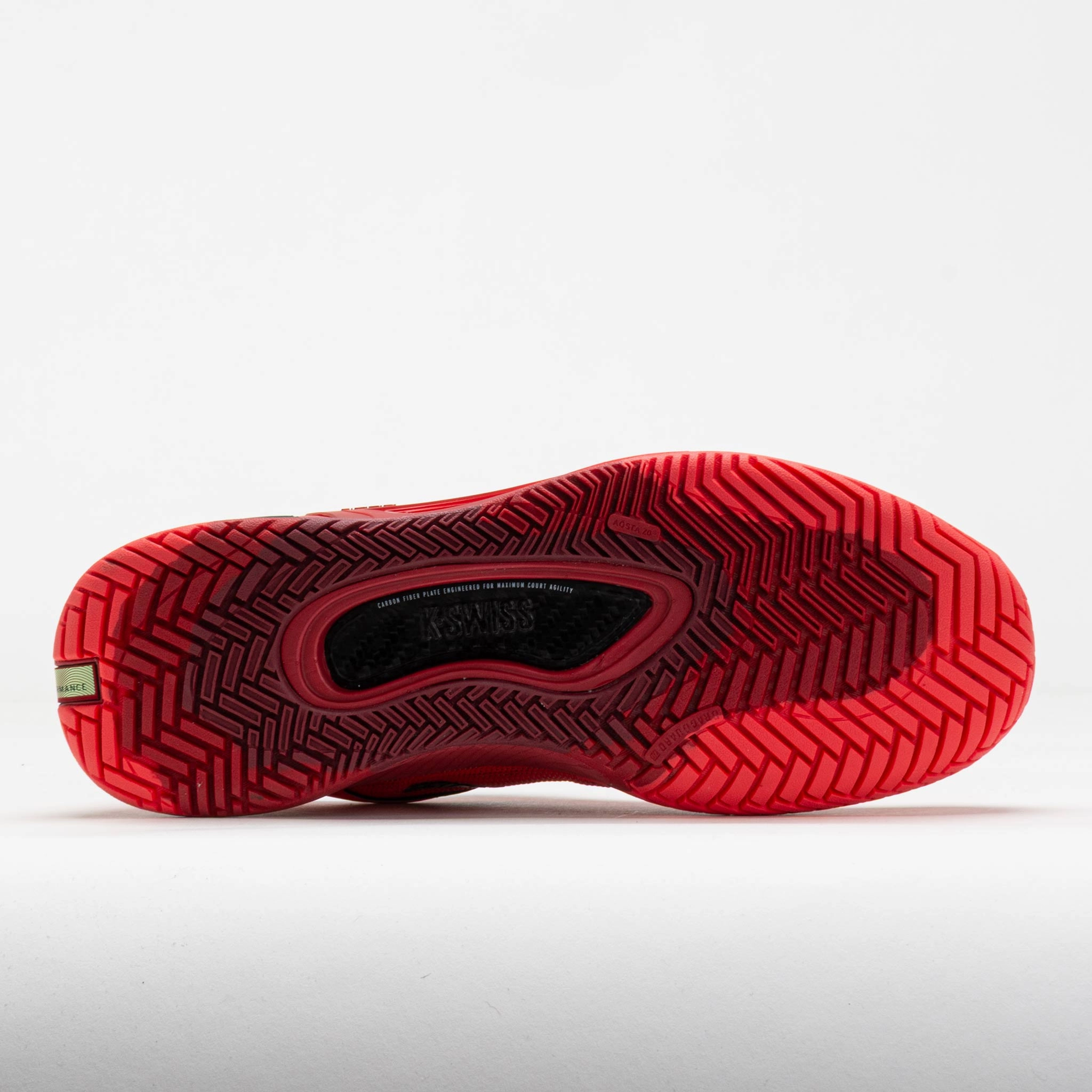 K-Swiss Hypercourt Pinnacle Men's Neon Lava/Black/Chili Pepper All-Terrain Sole