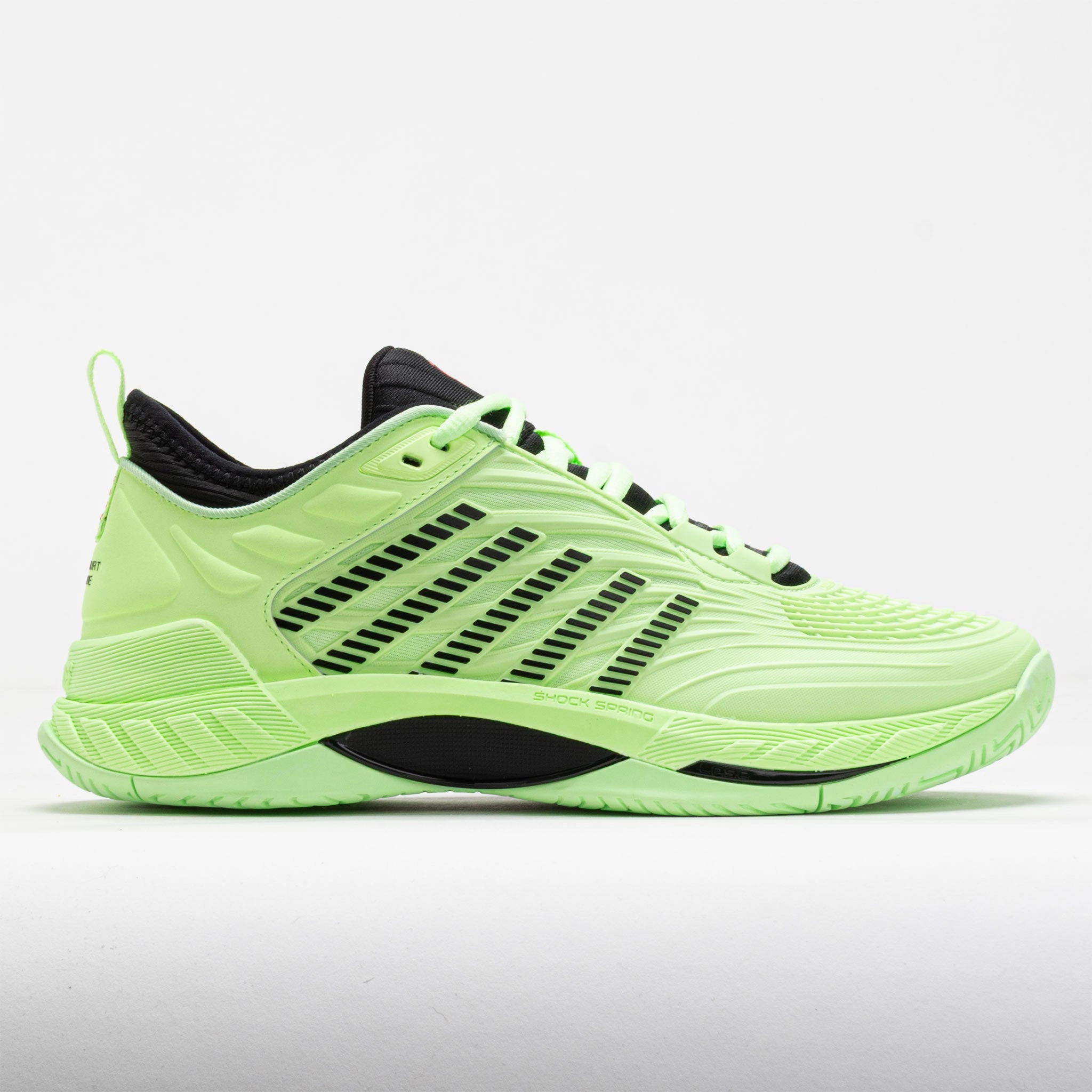 K-Swiss Hypercourt Supreme 2 Men's Soft Neon Green/Black/Neon Lava Midfoot Support