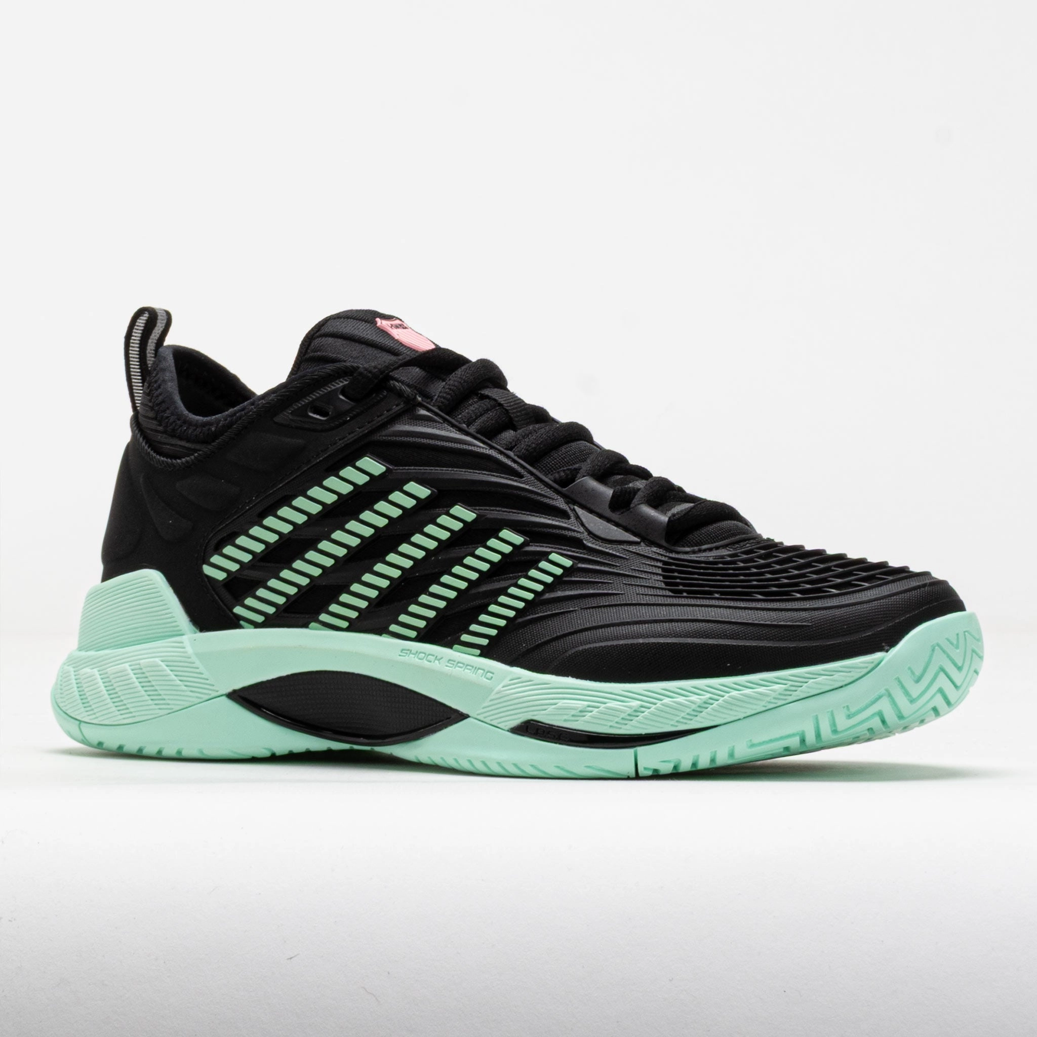 K-Swiss Hypercourt Supreme 2 Women's Black/Neon Mint Trail Strength