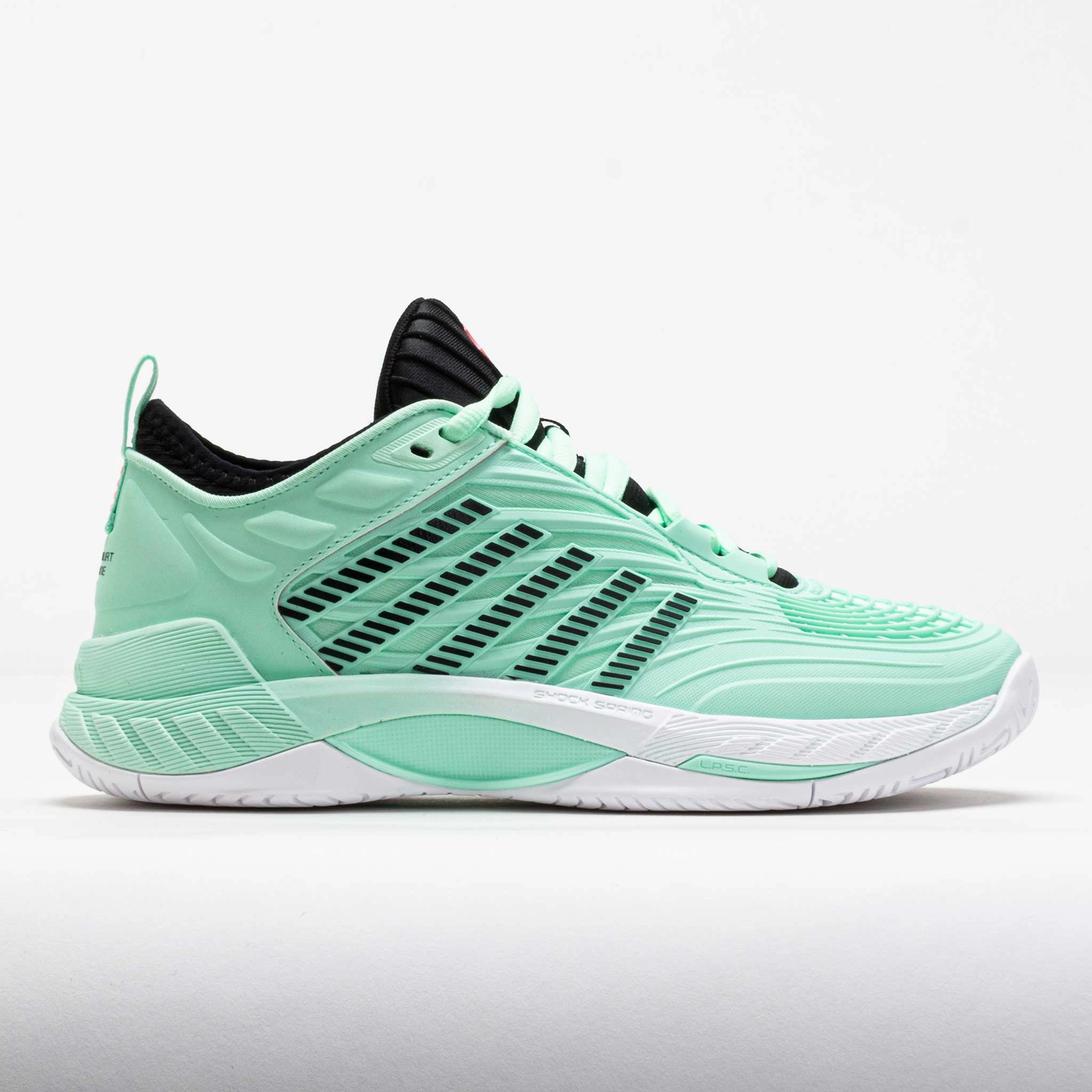 K-Swiss Hypercourt Supreme 2 Women's Neon Mint/Black/White Trail Agility Gear Max