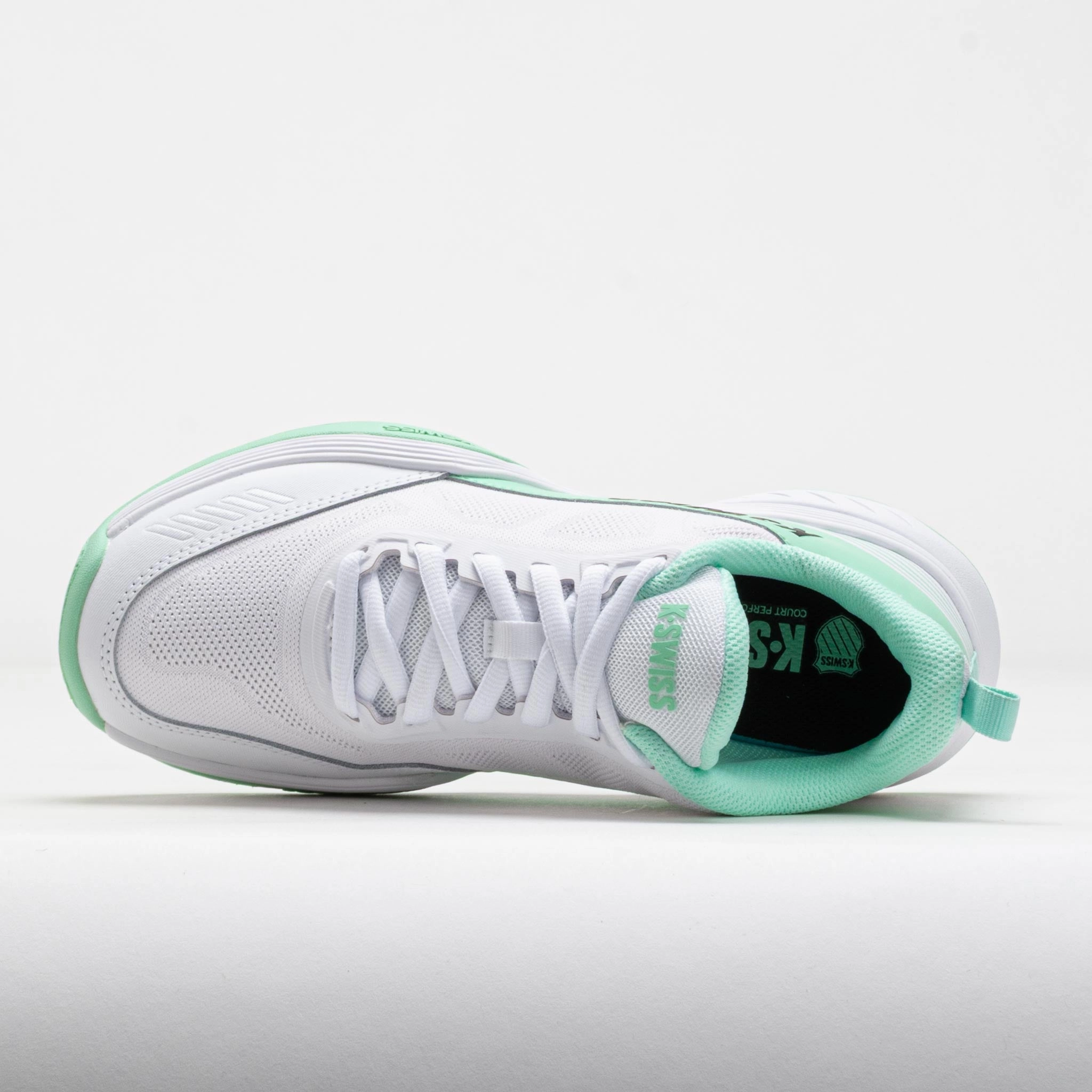 K-Swiss Speedex 2 Women's White/Neon Mint/Black Secure Lace