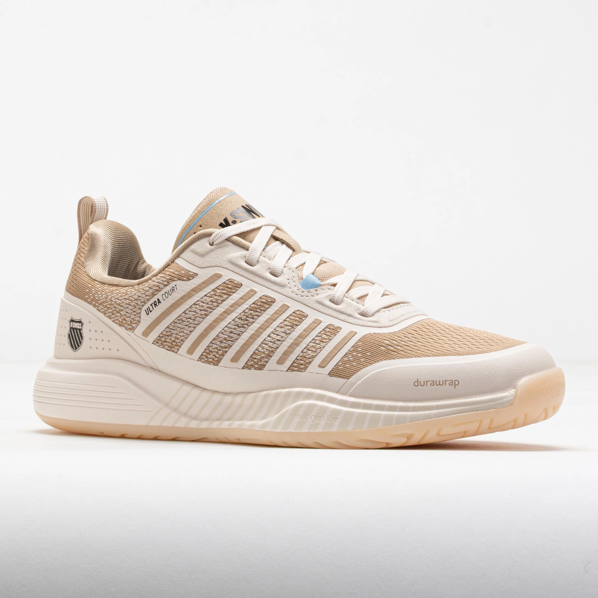 K-Swiss Ultra Court Men's Jet Stream/Irish Cream Slip Control