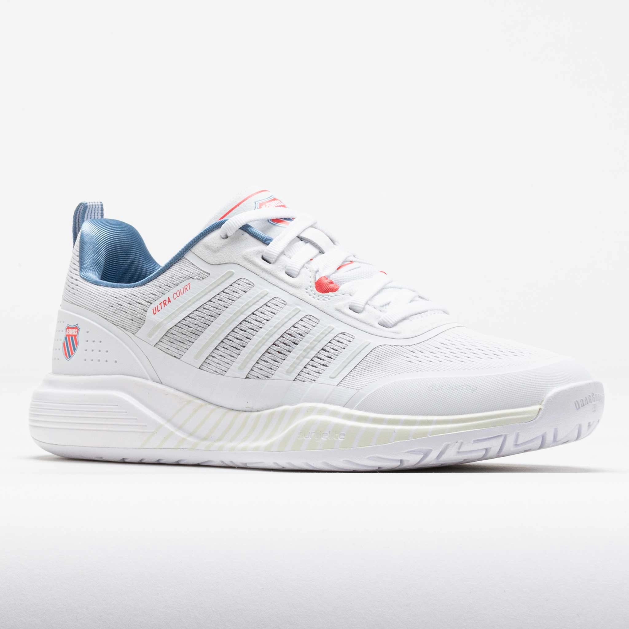 K-Swiss Ultra Court Women's White/Faded Denim/Dubarry Flex Fit