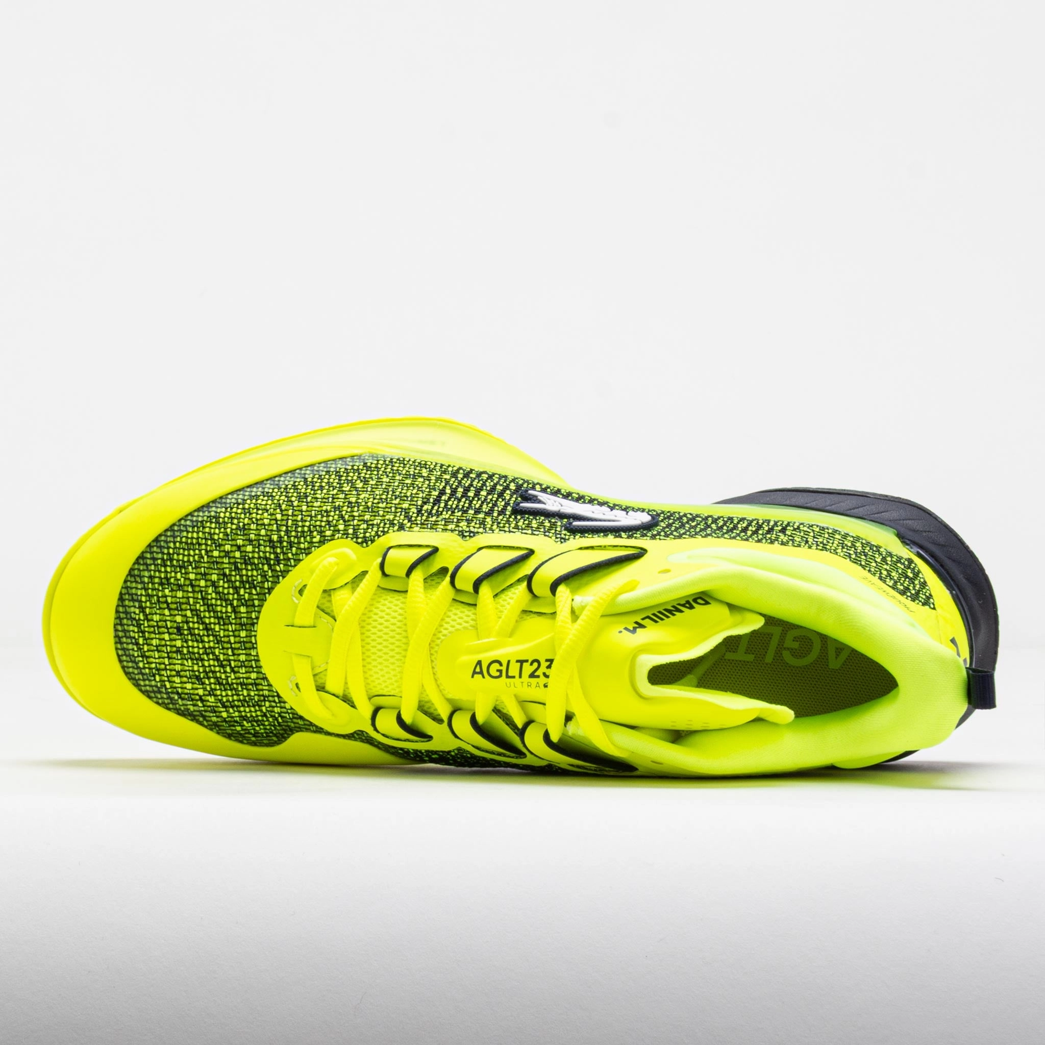 Lacoste AG-LT 23 Ultra Medvedev Men's Yellow/Navy No Slip