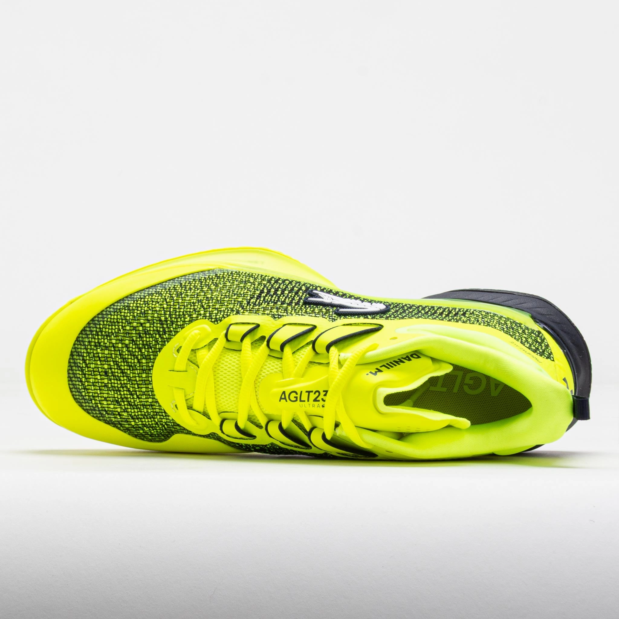 Lacoste AG-LT 23 Ultra Medvedev Men's Yellow/Navy No Slip