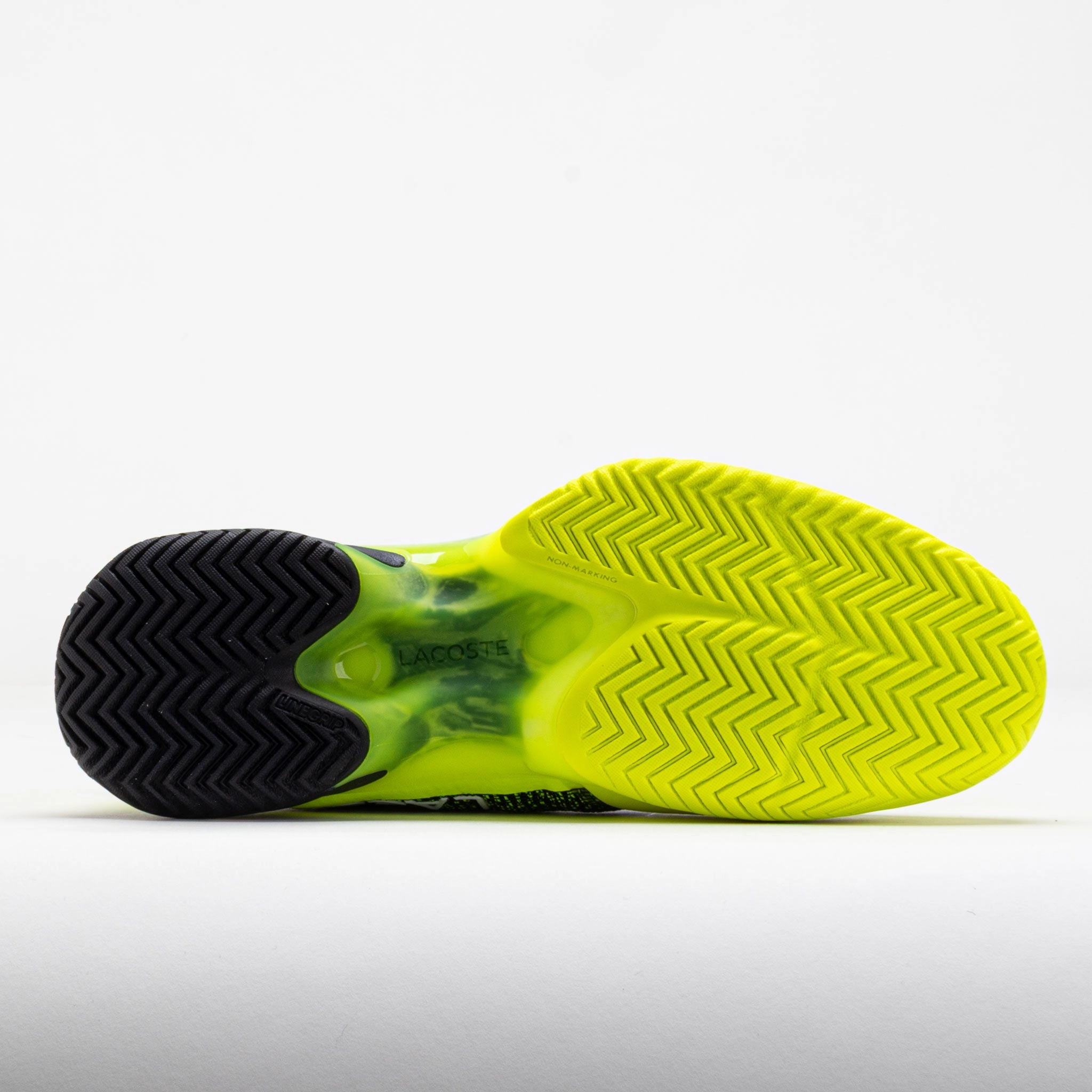 Lacoste AG-LT 23 Ultra Medvedev Men's Yellow/Navy No Slip