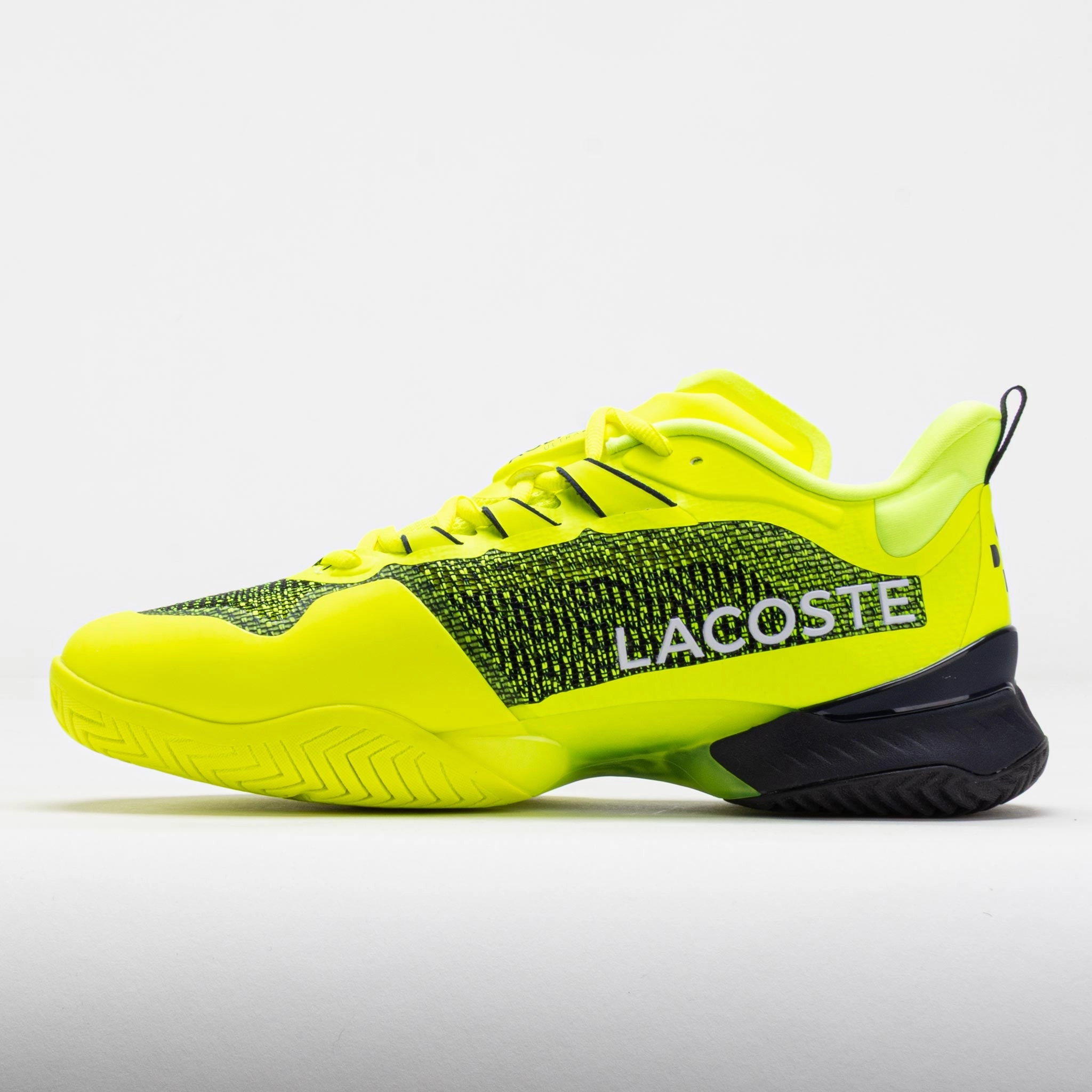 Lacoste AG-LT 23 Ultra Medvedev Men's Yellow/Navy No Slip