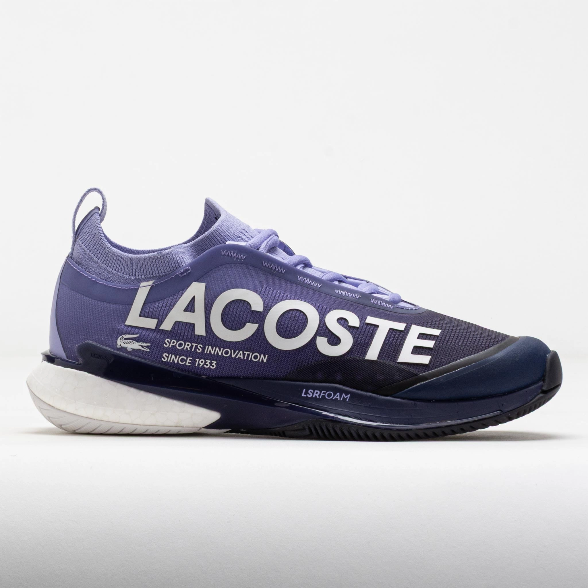 Lacoste AG-LT 25 Lite Women's Lite Purple/Navy Trail Safety Gear