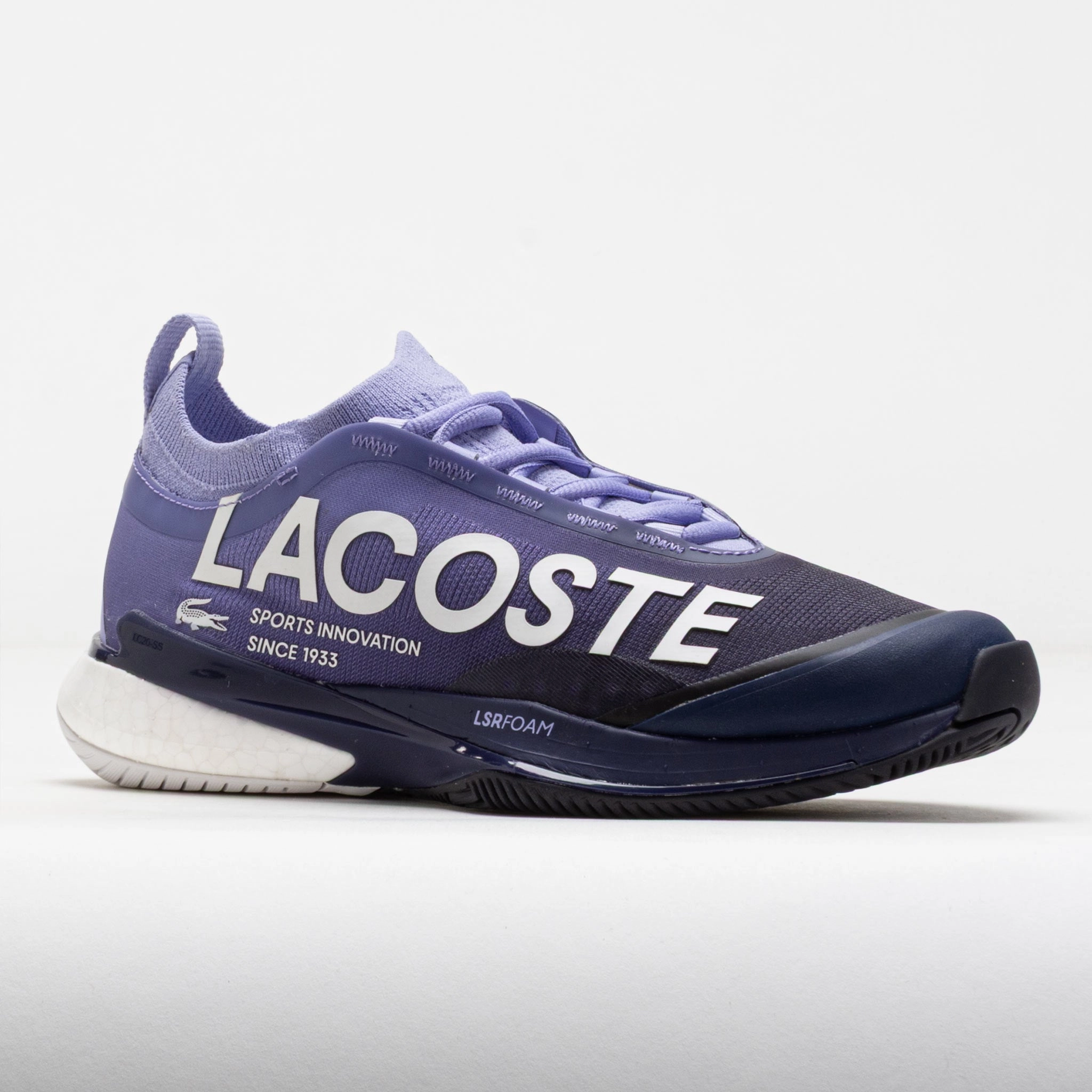 Lacoste AG-LT 25 Lite Women's Lite Purple/Navy Trail Safety Gear