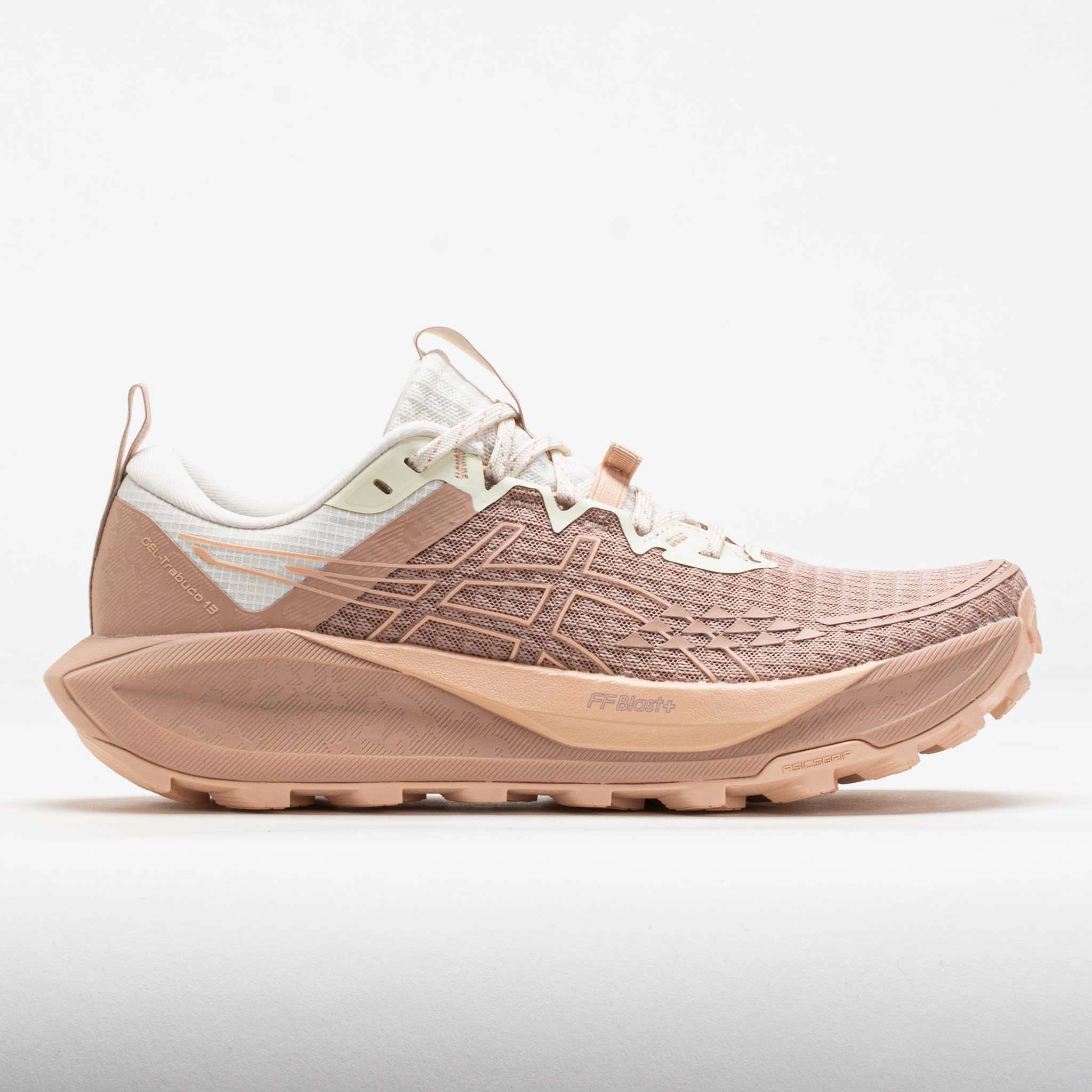 Lateral Grip ASICS GEL-Trabuco 13 Women's Dusty Steppe/Rainstorm Grey