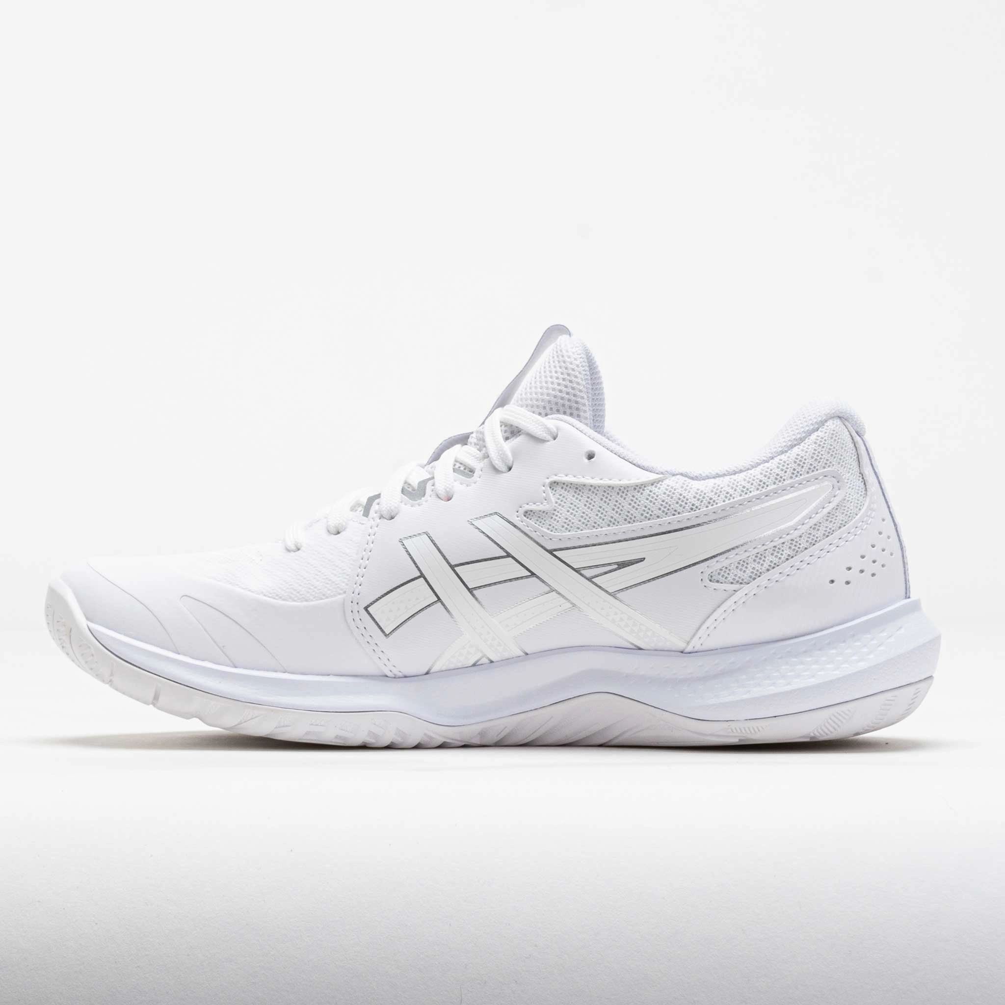 Light - soar ASICS GEL-Tactic 13 Women's White/Pure Silver