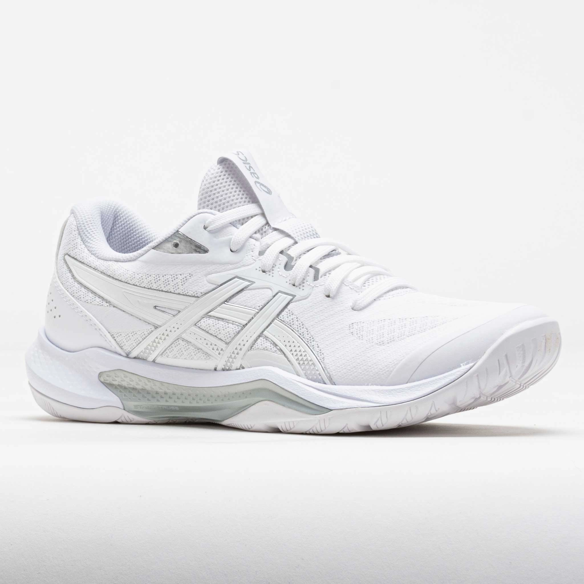 Light - soar ASICS GEL-Tactic 13 Women's White/Pure Silver