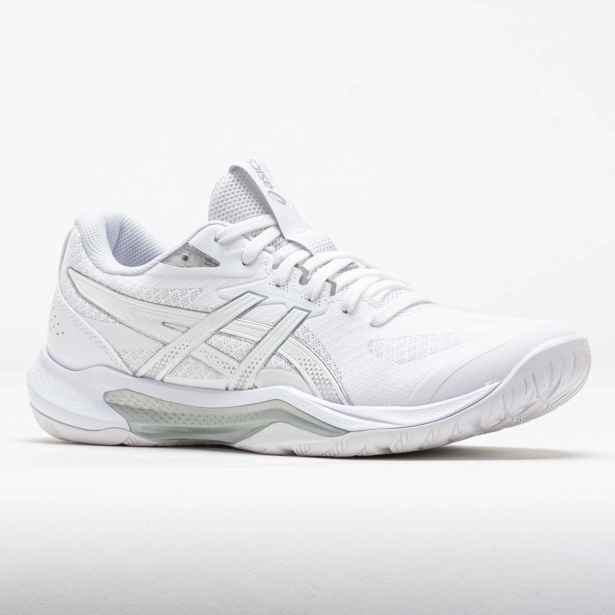 Light - soar ASICS GEL-Tactic 13 Women's White/Pure Silver