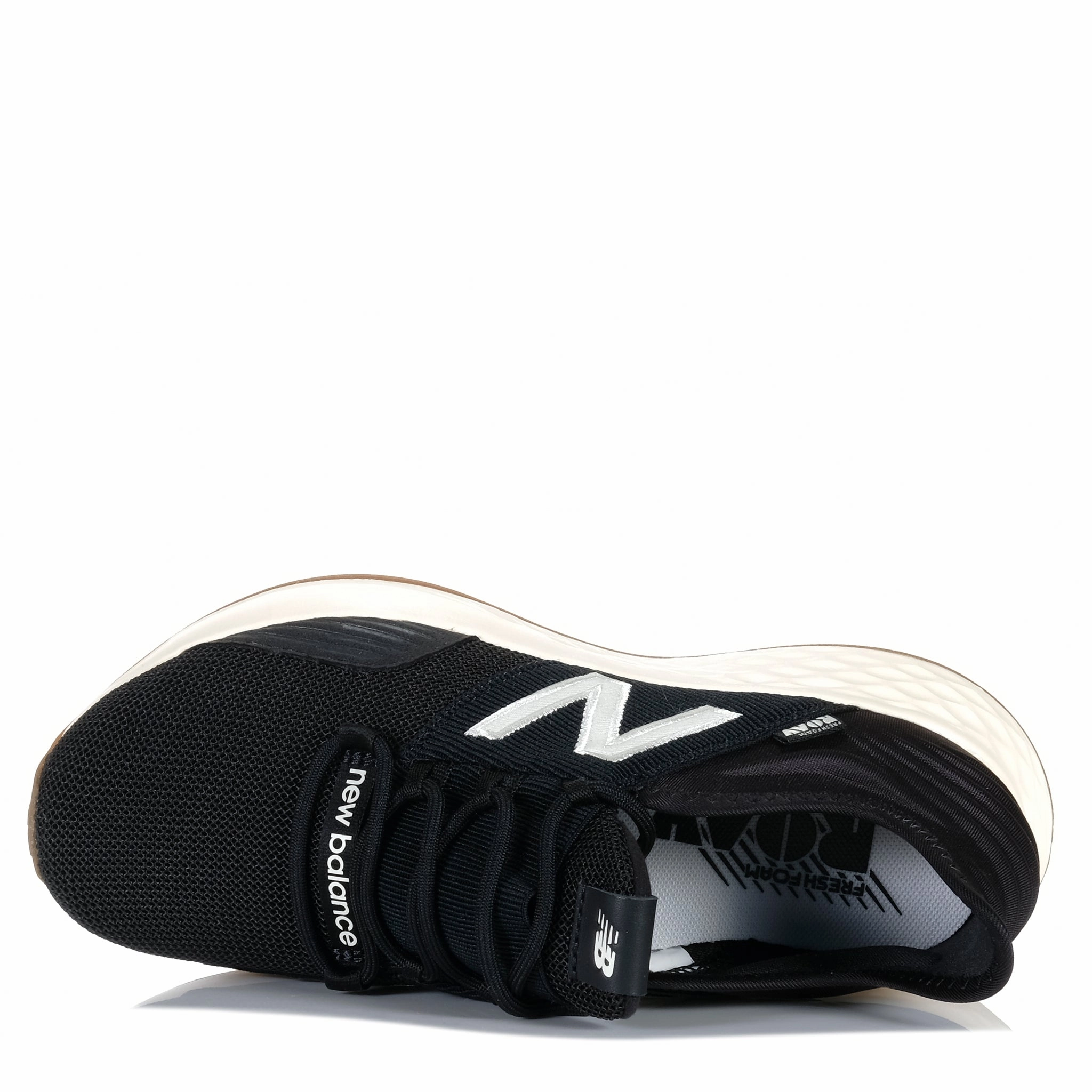 Light and Comfortable New Balance Fresh Foam Roav WROAVVK1 Black/White (B)