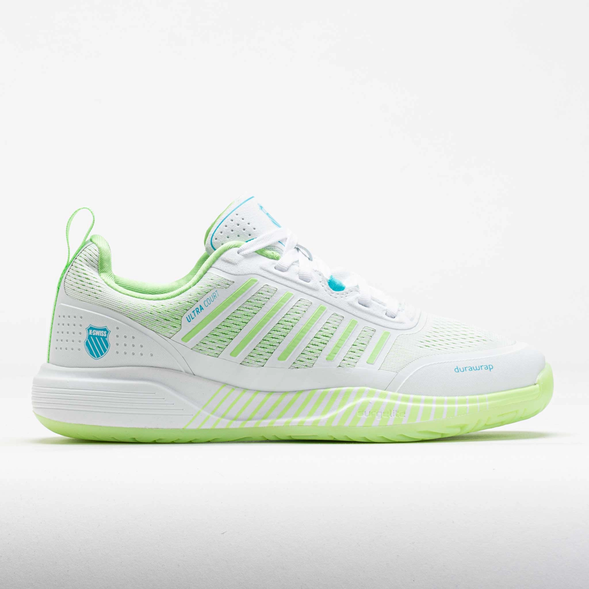 Light Bounce K-Swiss Ultra Court Women's Bit of Blue/Paradise Green/Capri
