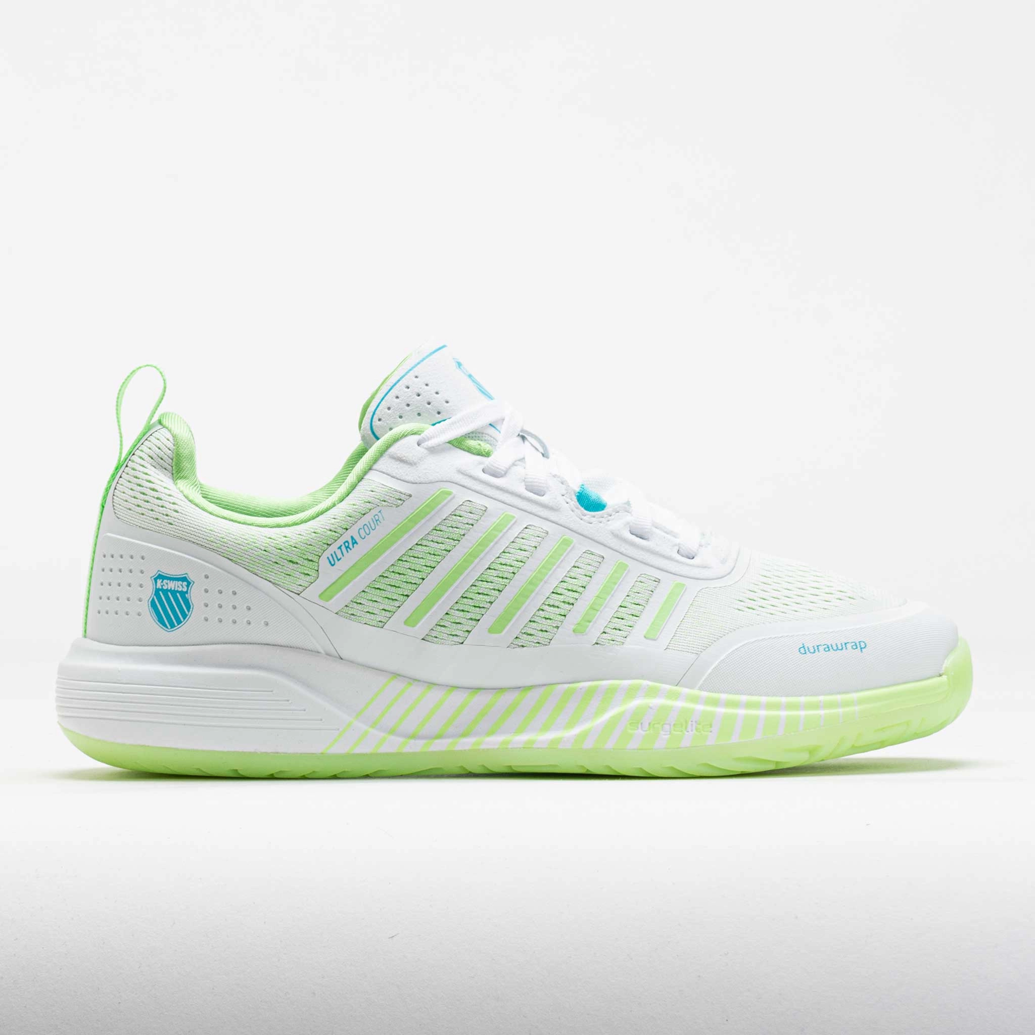 Light Bounce K-Swiss Ultra Court Women's Bit of Blue/Paradise Green/Capri