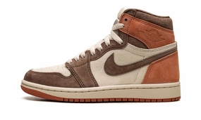 Wmns Air Jordan 1 Retro High OG 'Dusted Clay' Walk Free Leaf Walk