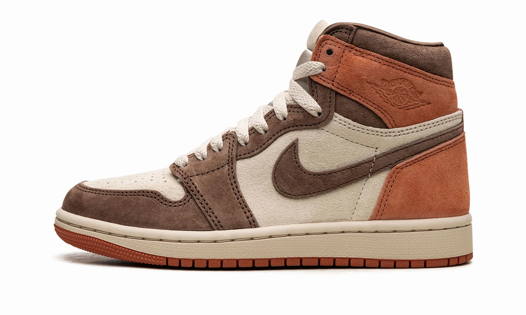 Wmns Air Jordan 1 Retro High OG 'Dusted Clay' Walk Free Leaf Walk