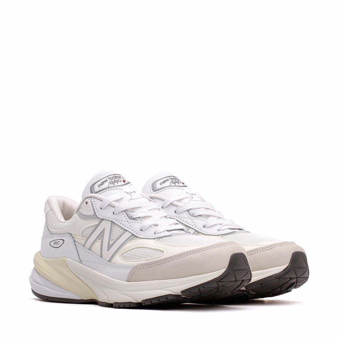 Light Motion Step-On Layer New Balance Unisex Made in USA 990v6 White Sea Salt U990GB6