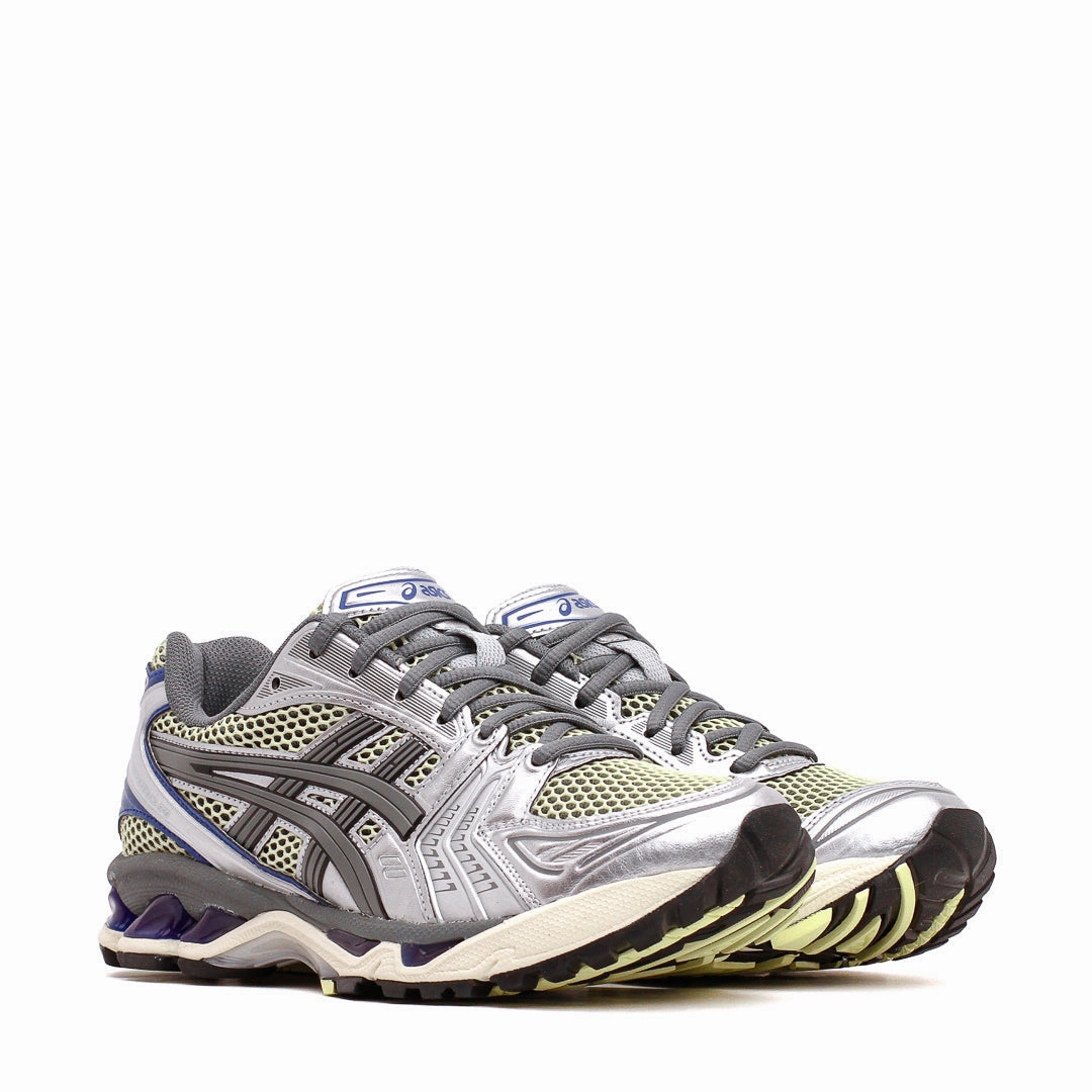 Light Step Asics Unisex Gel-Kayano 14 Soft Yellow Asics Blue 1203A740-750