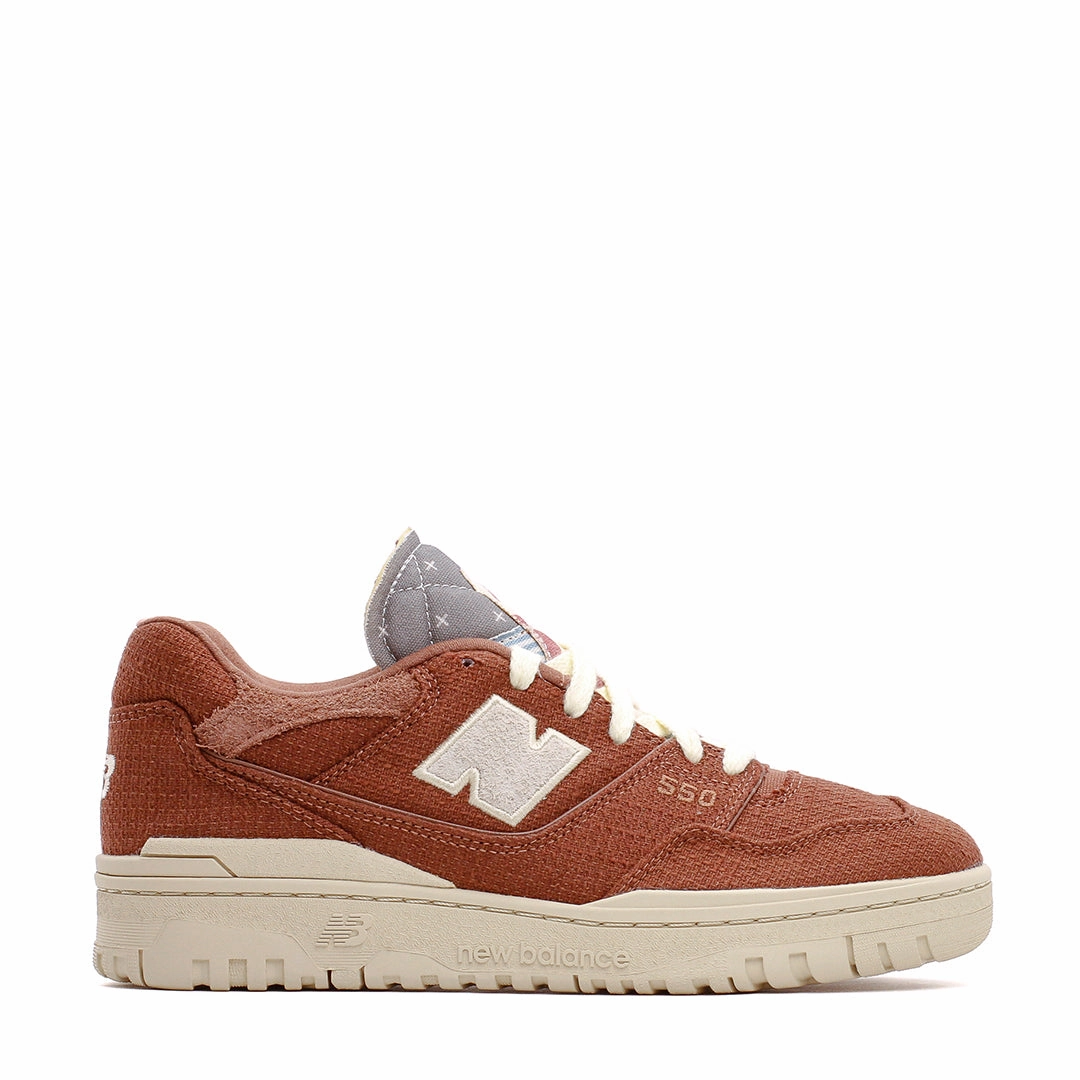 Light Step-In New Balance Men 550 Pecan/Crimson BB550THB
