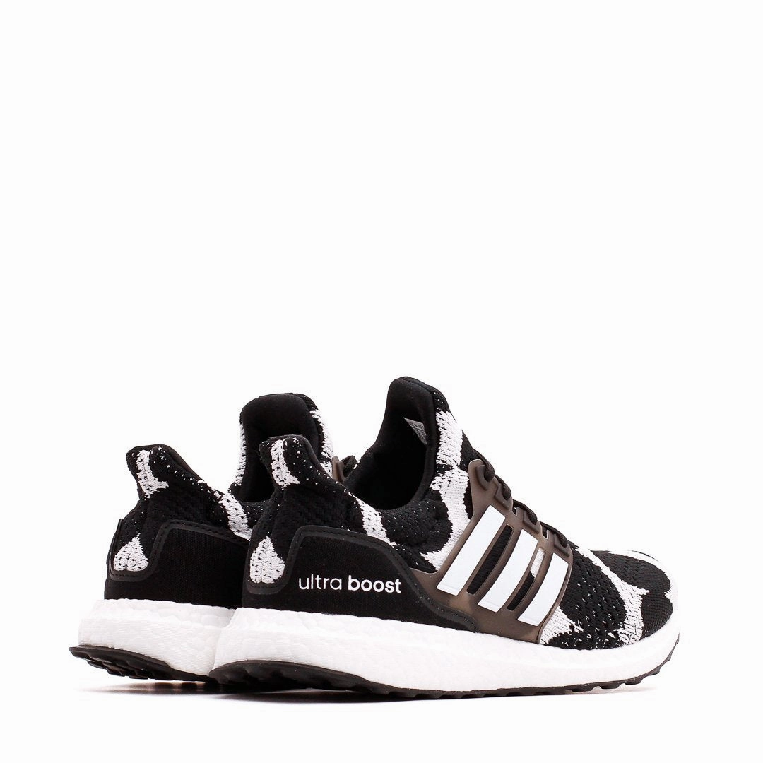 Light Step Move-In Adidas Running Women x Marimekko Ultraboost DNA Black White GZ8686