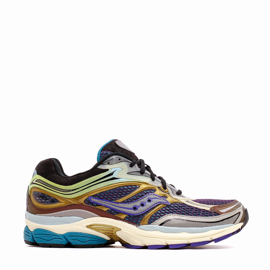 Light Step-On Saucony Men Progrid Omni 9 Crystal Caves Purple Yellow S70783-1