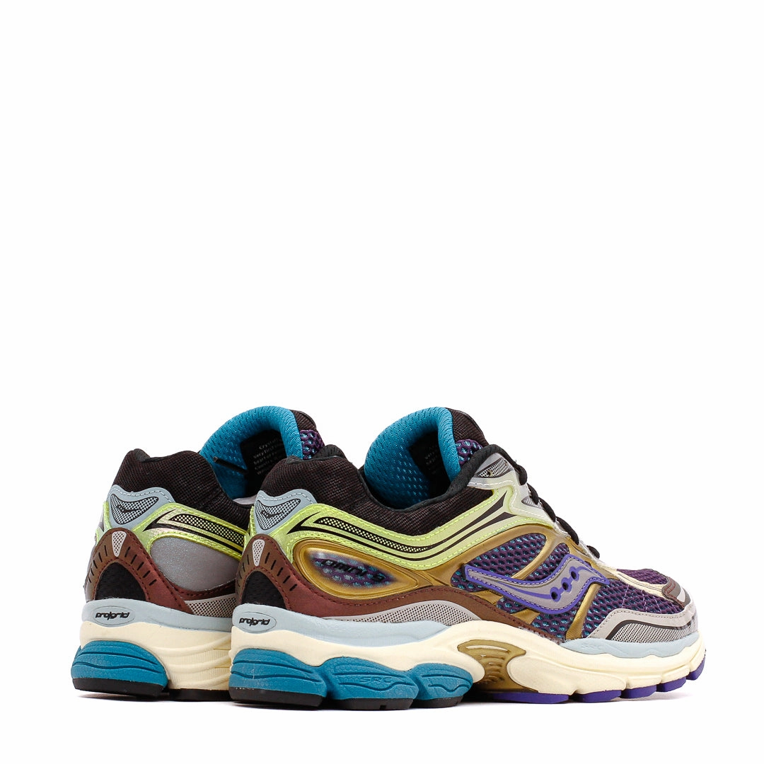 Light Step-On Saucony Men Progrid Omni 9 Crystal Caves Purple Yellow S70783-1