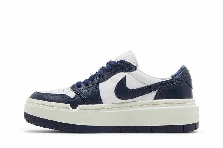 Grass Step Ultra Breathable Wmns Air Jordan 1 Elevate Low 'Midnight Navy'