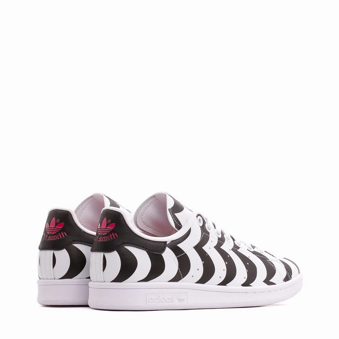 Lightweight Comfort Foam Adidas Originals Women Marimekko Stan Smith Black White H05757