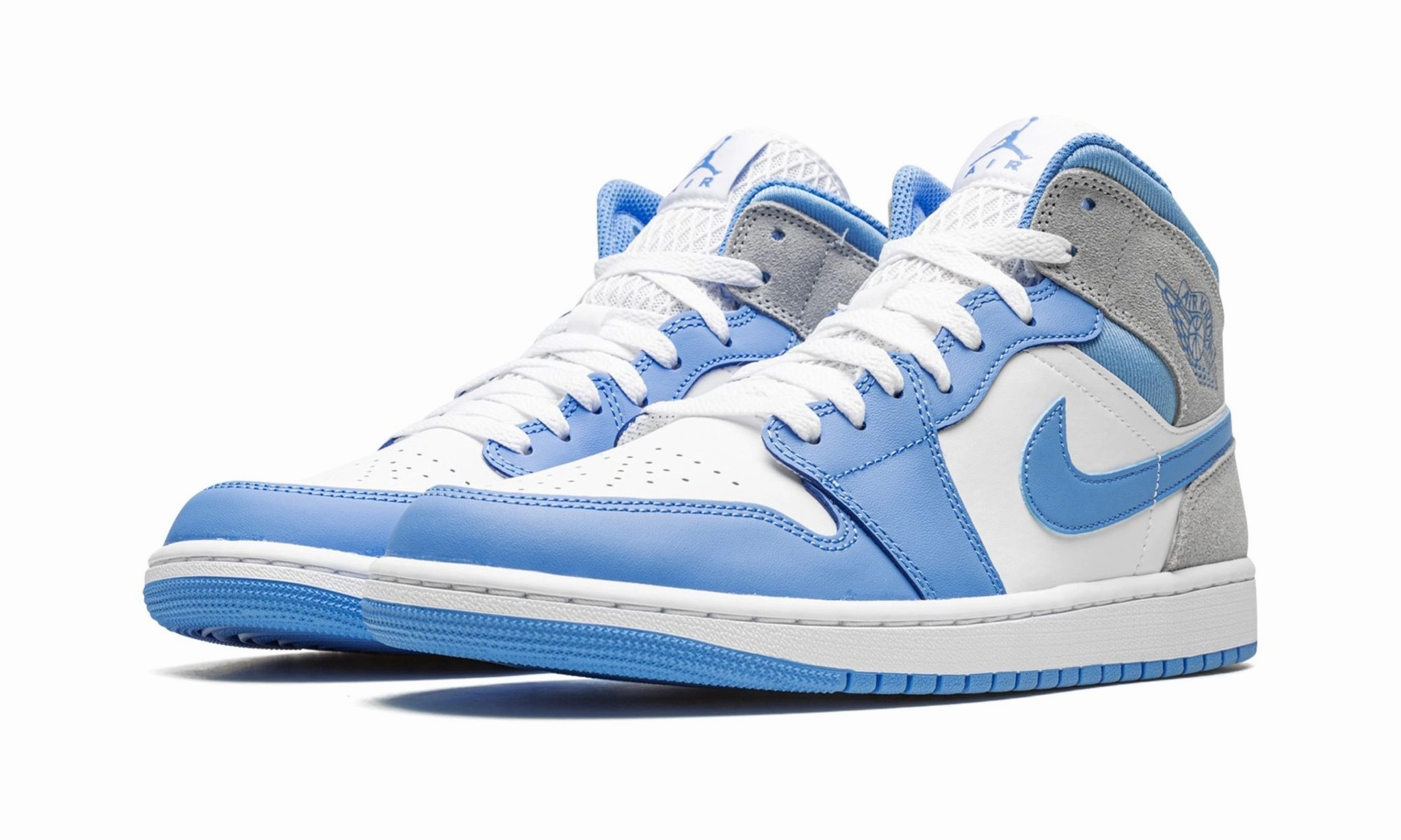 Lightweight Design Air Jordan 1 Mid SE University Blue Grey