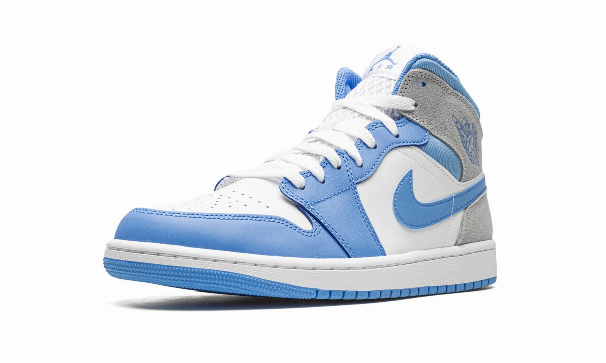 Lightweight Design Air Jordan 1 Mid SE University Blue Grey