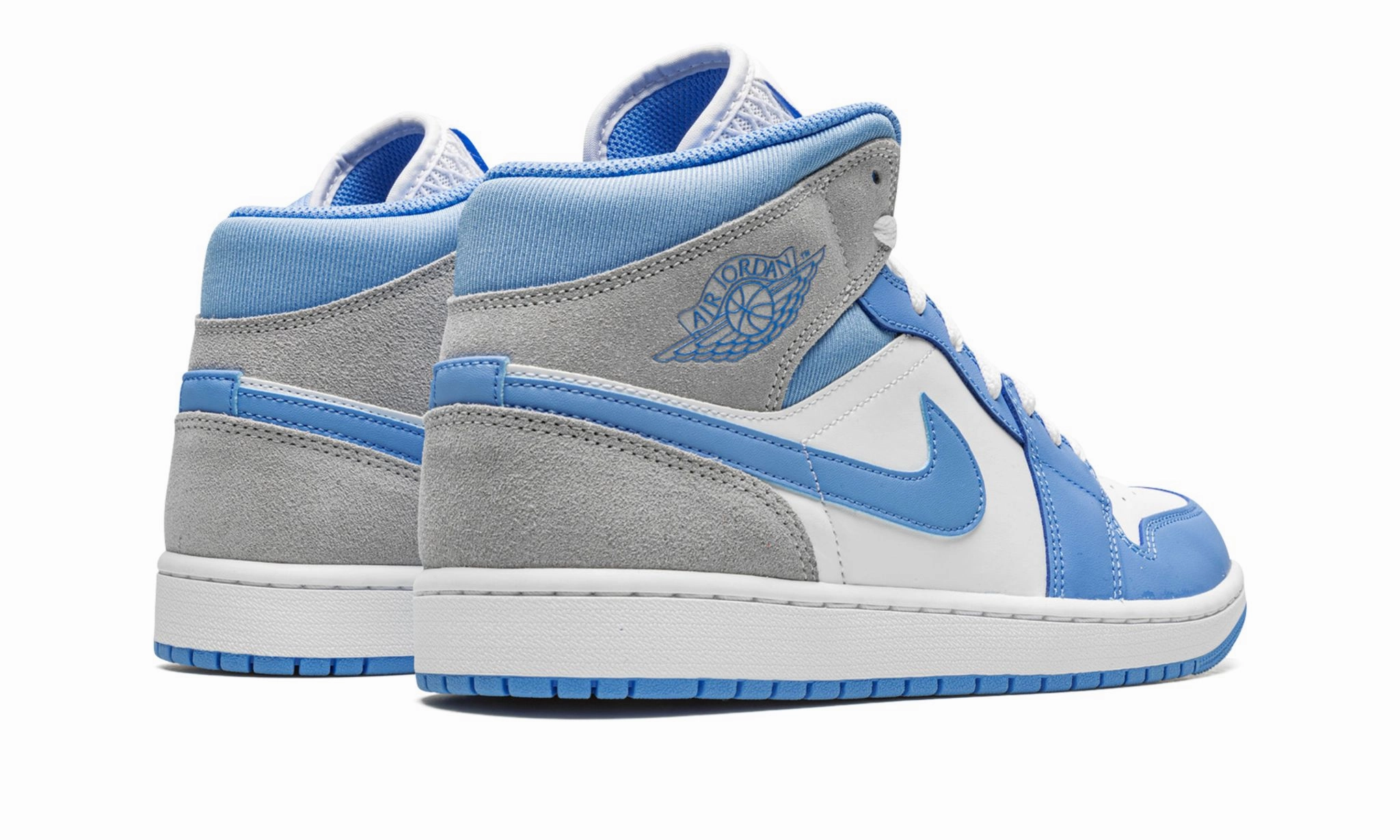 Lightweight Design Air Jordan 1 Mid SE University Blue Grey
